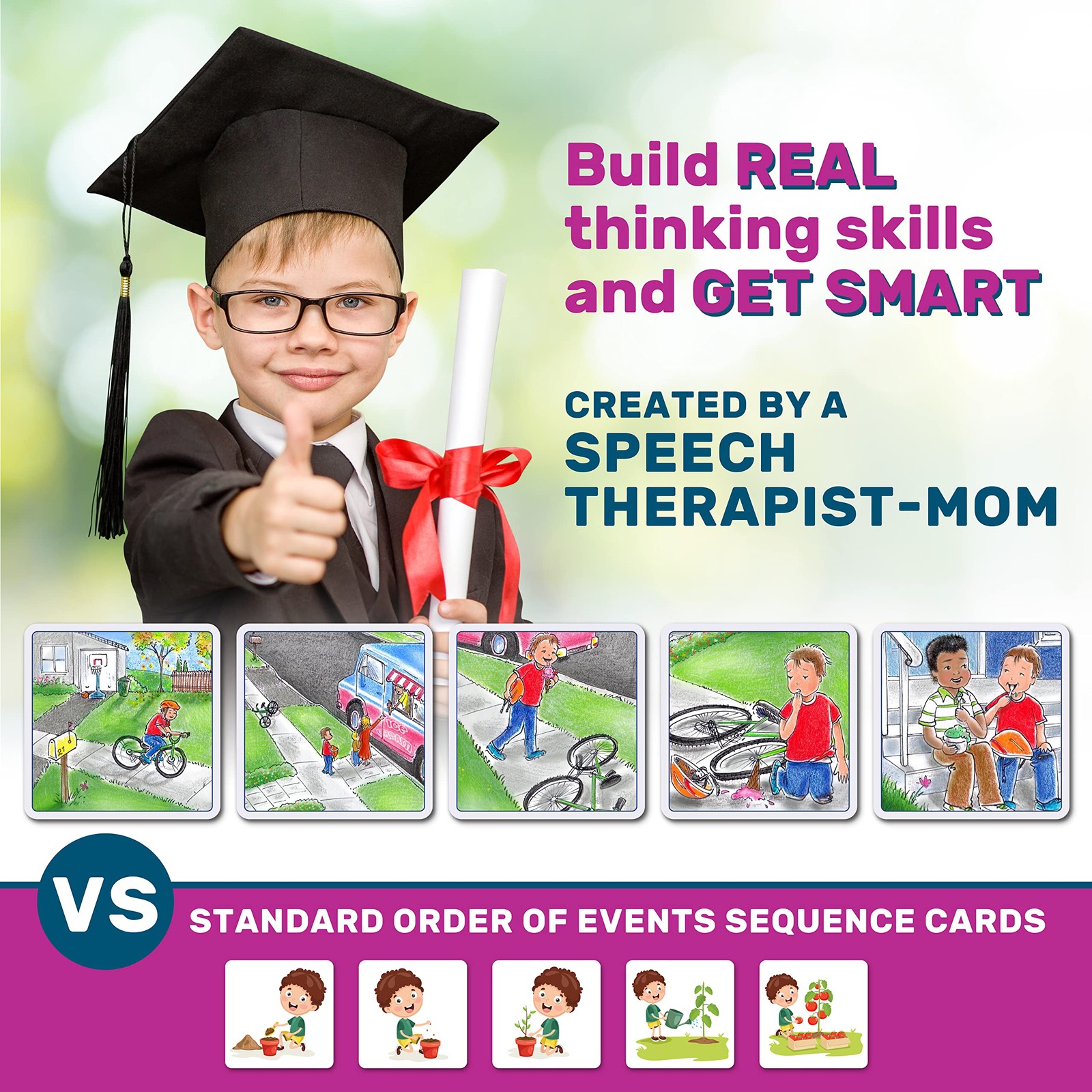 Story Cues Skilled Sequencing Cards, Speech Therapy Materials, Social Skills …