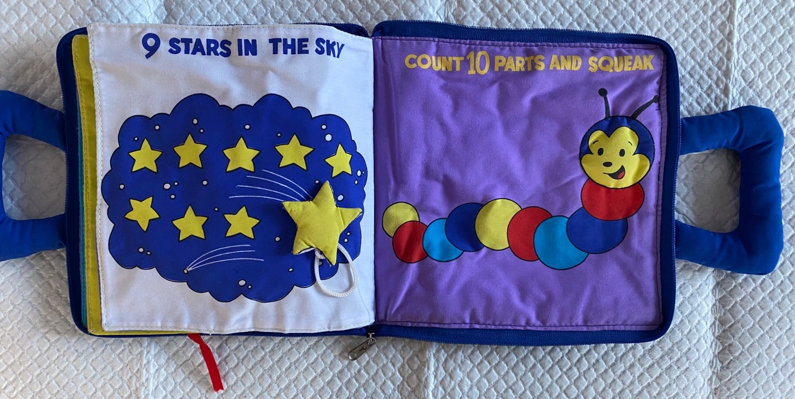 Pockets of Learning Count & Play II Soft Interactive Book