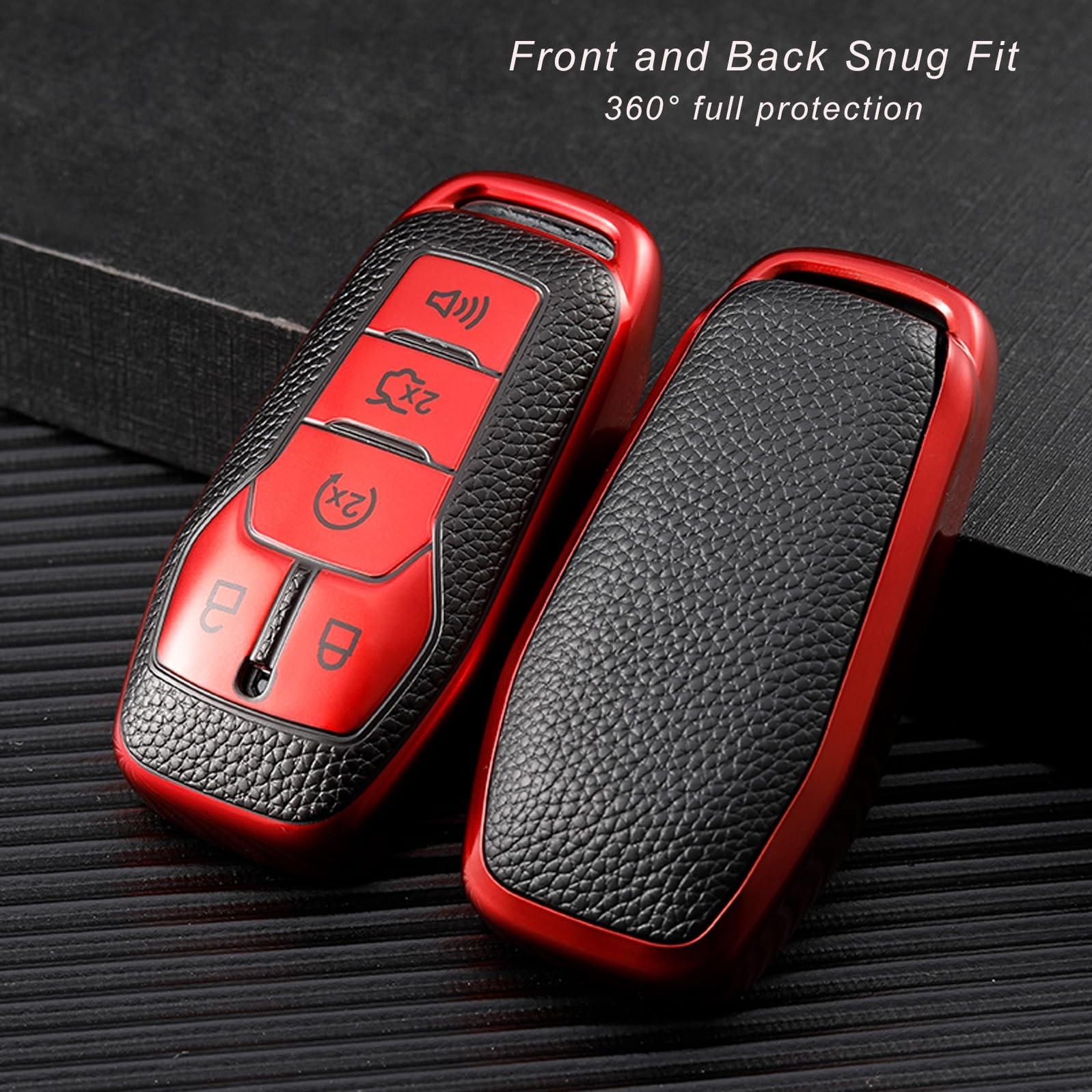 Key Fob Cover for Ford F150 Explorer Fusion Mustang Edge Lincoln MKZ MKC MKX …