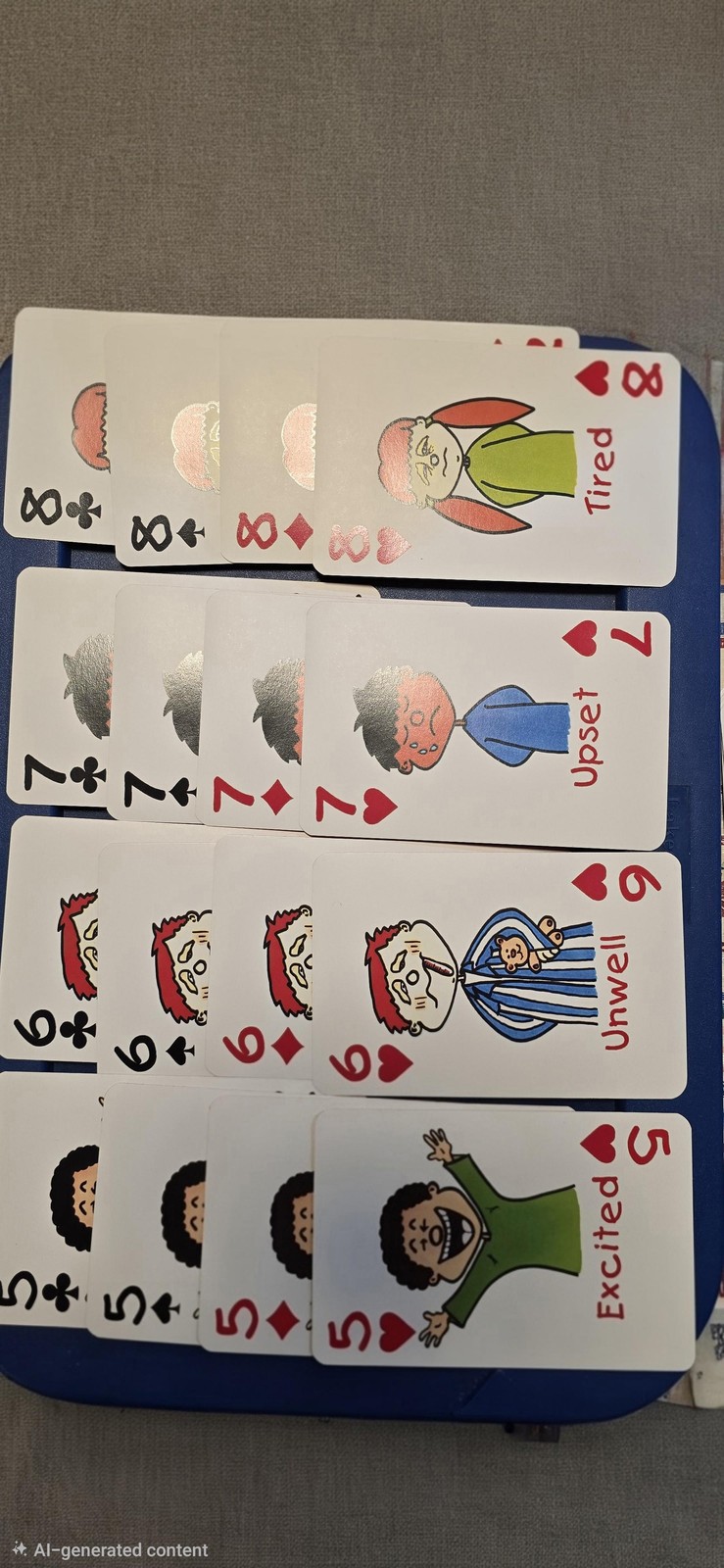 Speechmark Feelings Playing Cards Emotions Deck Kids Therapy Teaching Multicolor
