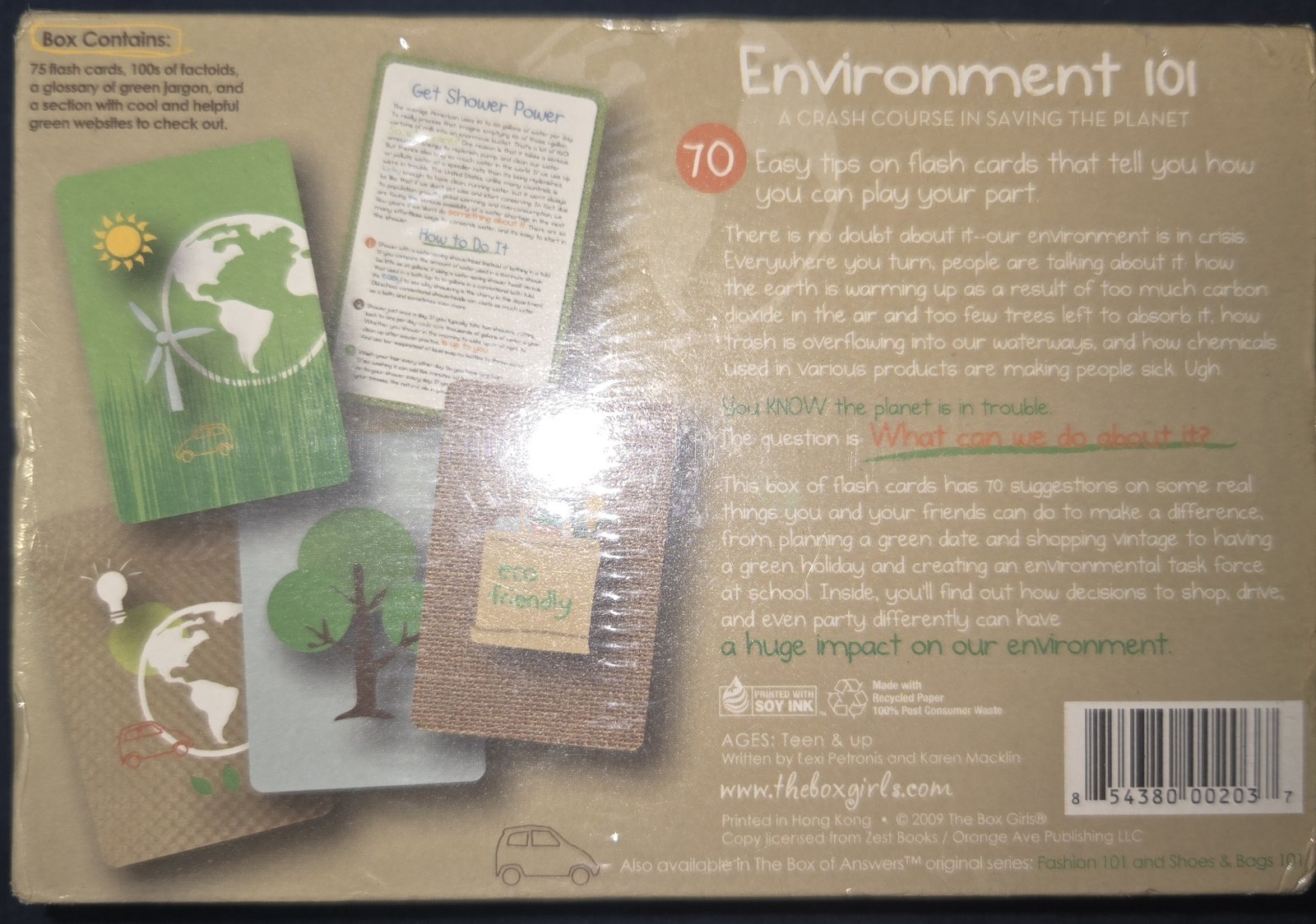 The Box of Answers Environment 101 – A Crash Course In Saving The Planet – NEW