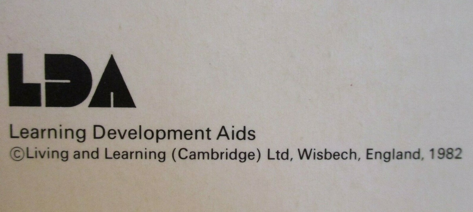Vintage 1982 LDA Learning Development Aids Cards Photos Tense Sequencing England