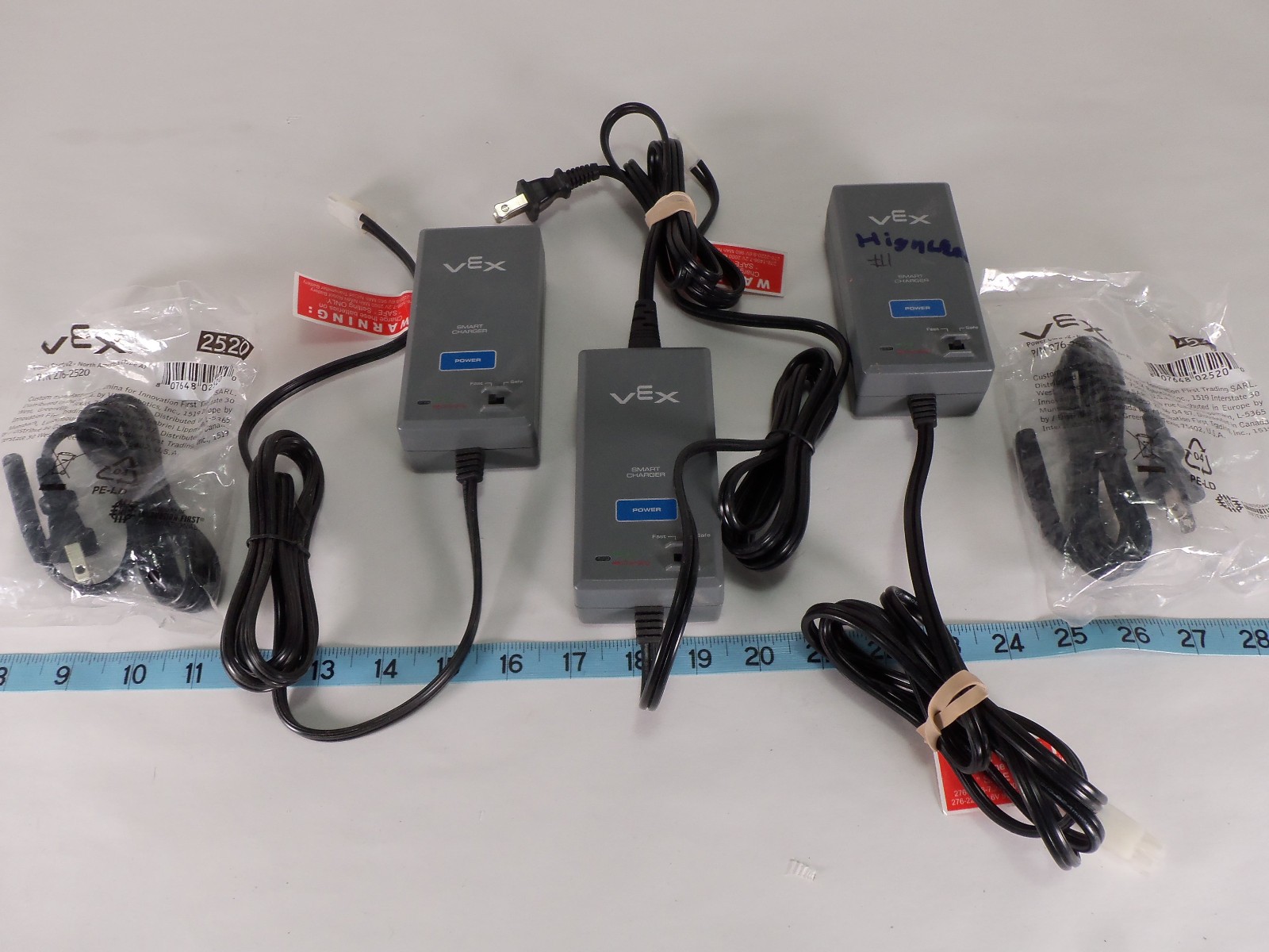 VEX Robotics Smart Charger Model FJ-SW2011 Lot of 3