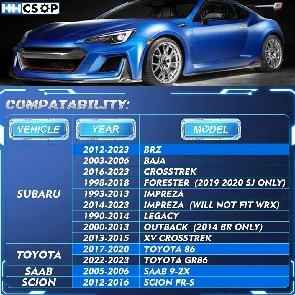 5×100 to 5×114.3 Forged Wheel Spacer 15mm for Subaru Impreza BRZ Baja Forester