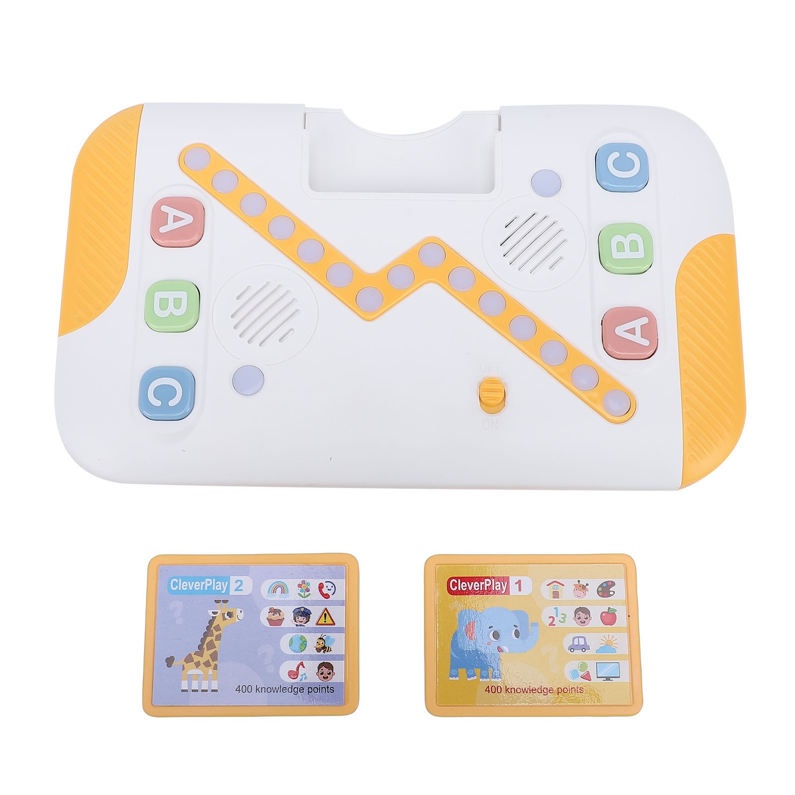 1-Interactive Quiz Card Reader Educational Flashcard Machine For Kids 3-6