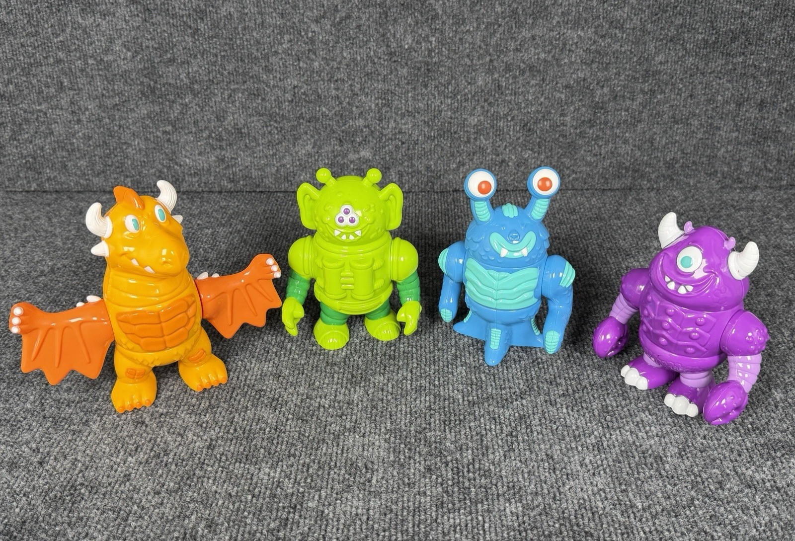Lakeshore Learning Create & Play Magnetic Monsters Complete Set of 4 Mix & Match