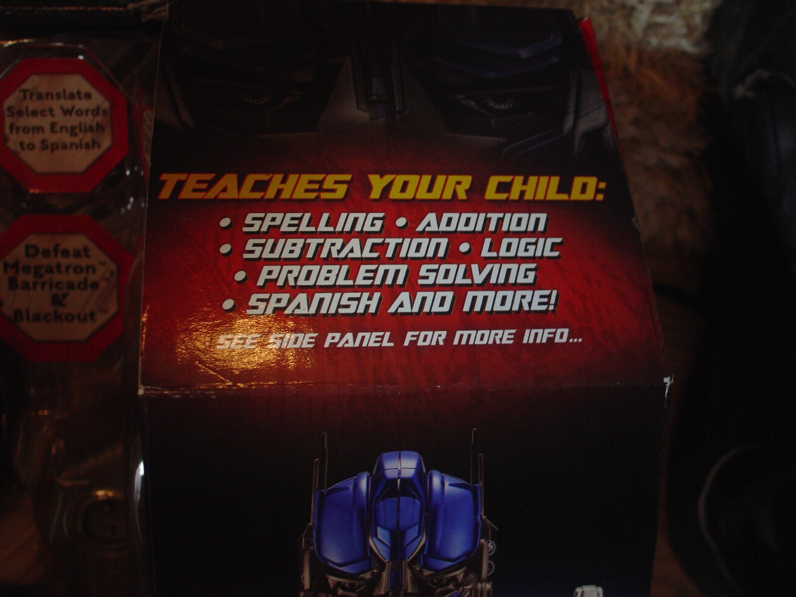 Transformers Movie HEAD OF THE CLASS Activity Station Hasbro 2007 New Toy Read