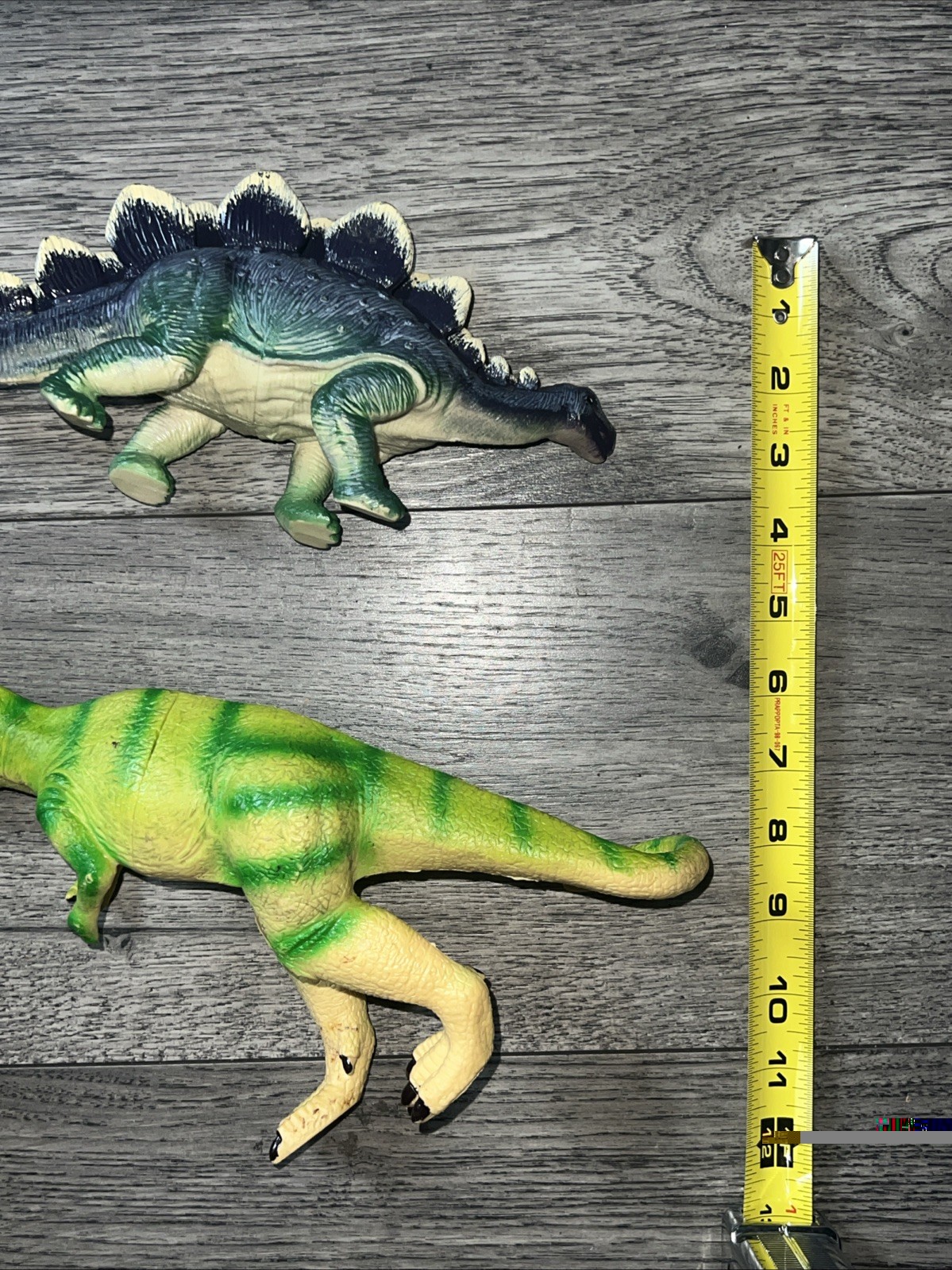 Lot Of 2 – Learning Resources Jumbo Dinosaurs Dino Triceratops Figure Toy T Rex