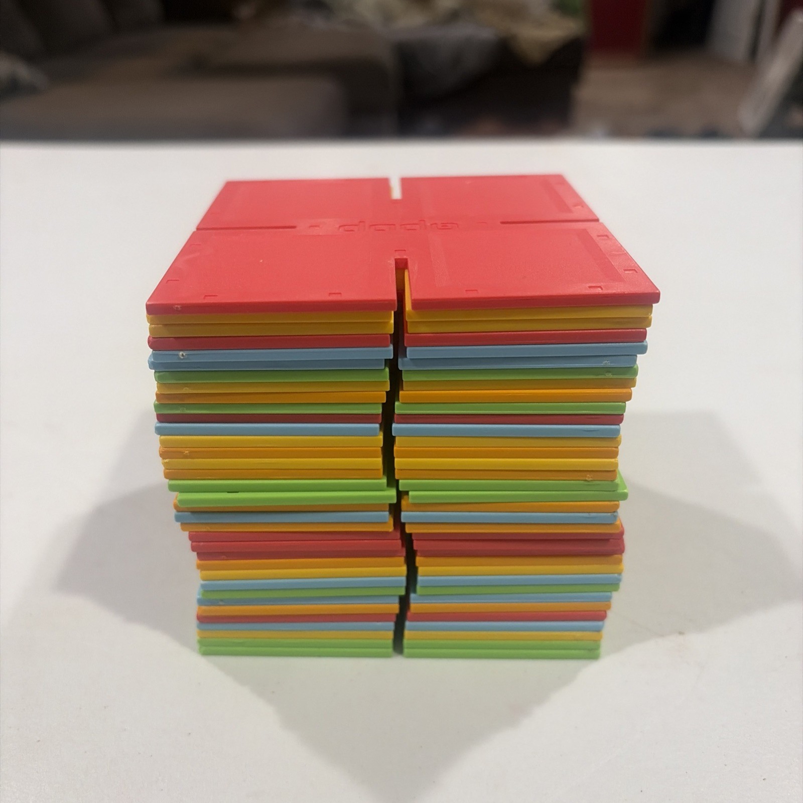 Dado Squares by Fat Brain Toy Co.- 35 Pieces -3D Building