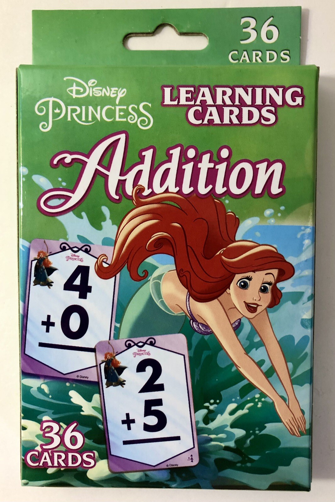 Disney Princess Learning Flash Cards Back To School