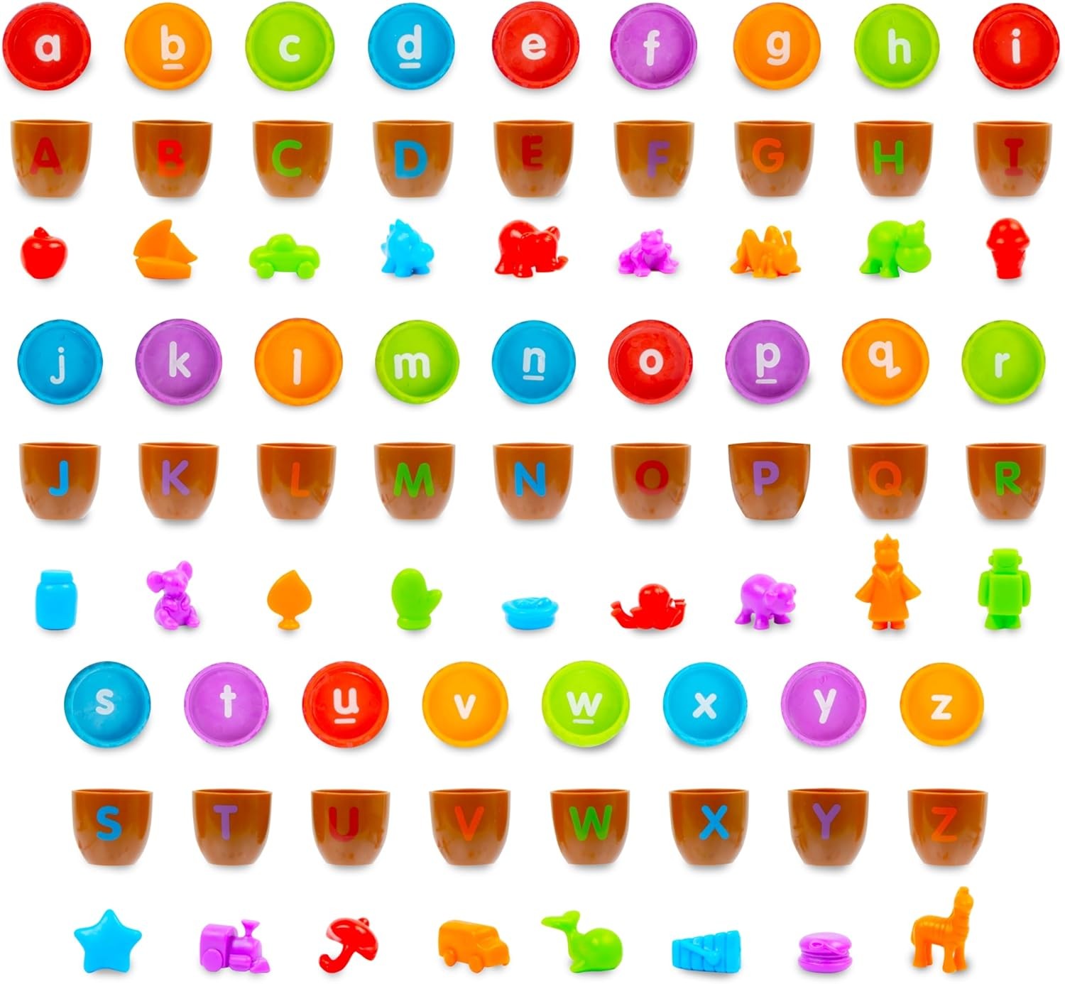 Learning Resources Alphabet Acorns Activity Set -78 Pieces, Ages 3+ Toddler Lear