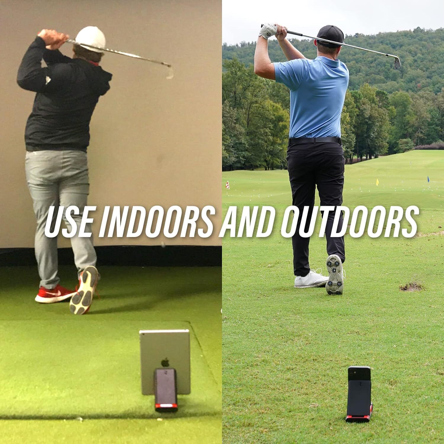 Rapsodo Mobile Launch Monitor for Golf Indoor and Outdoor Use with GPS Satellite