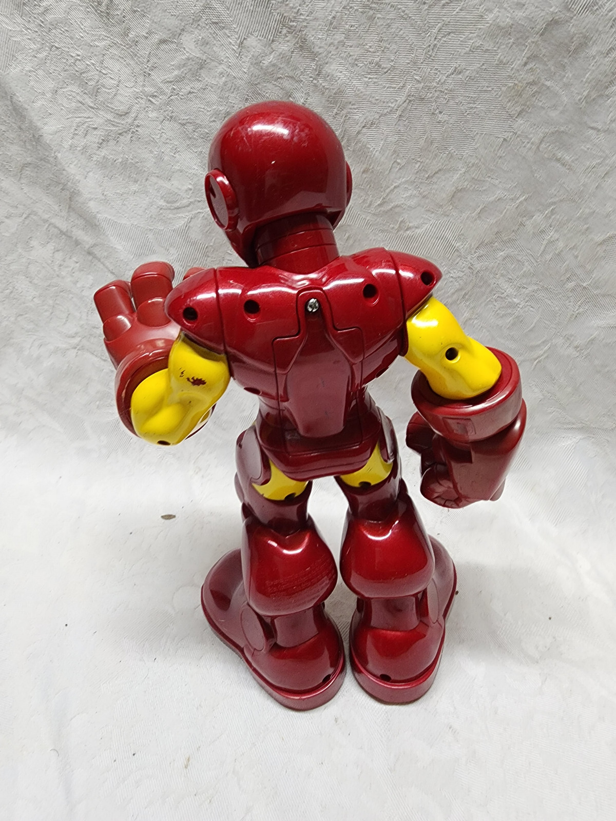 2010 Marvel Hasbro Talking Iron Man Figure 10.5″ Heroes Squad Toy
