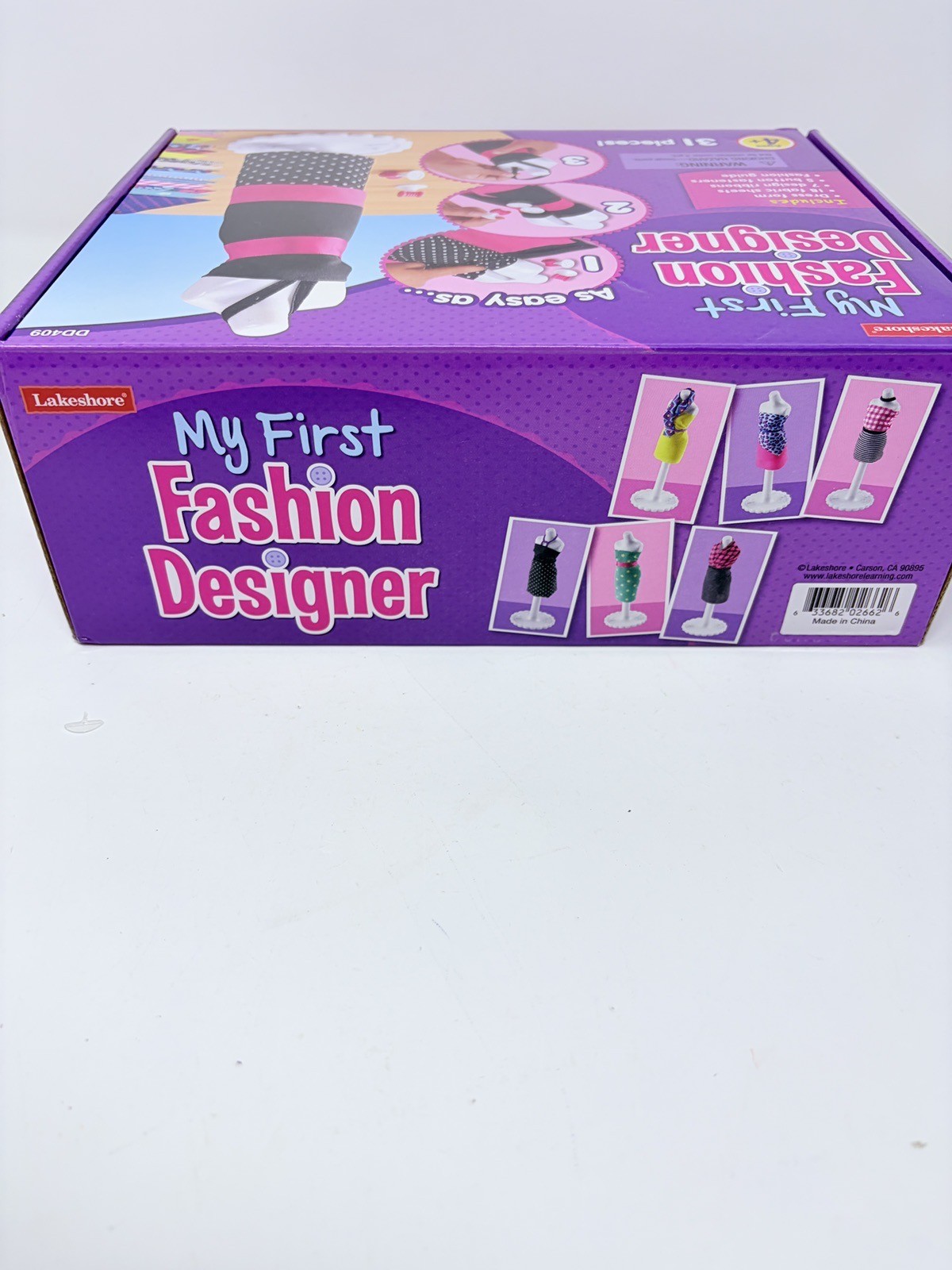 Lakeshore My First Fashion Designer Toy Kit Near Complete