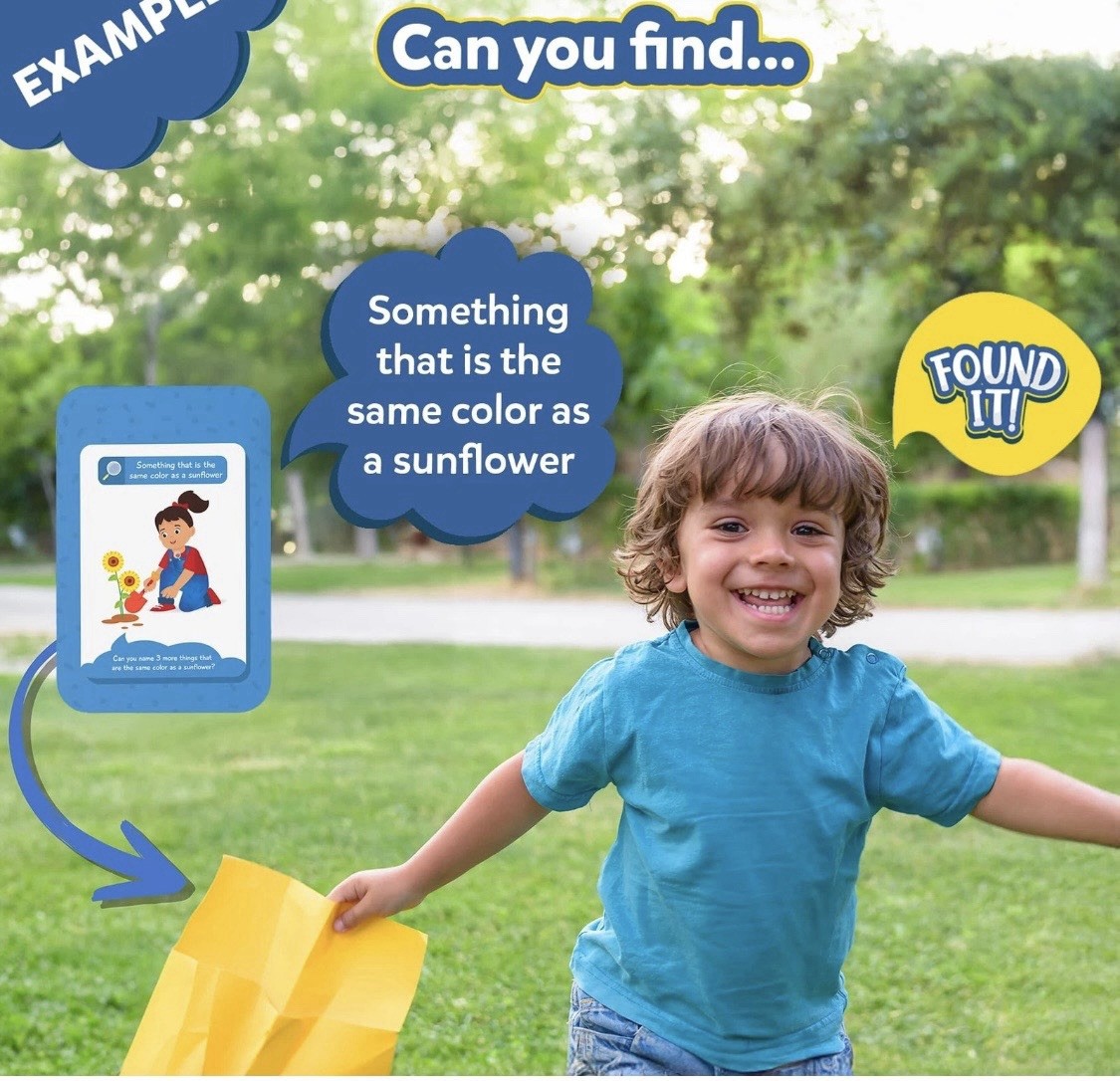 Skillmatics Outdoor Scavenger Hunt Card Game – Found It, Learning Toys,