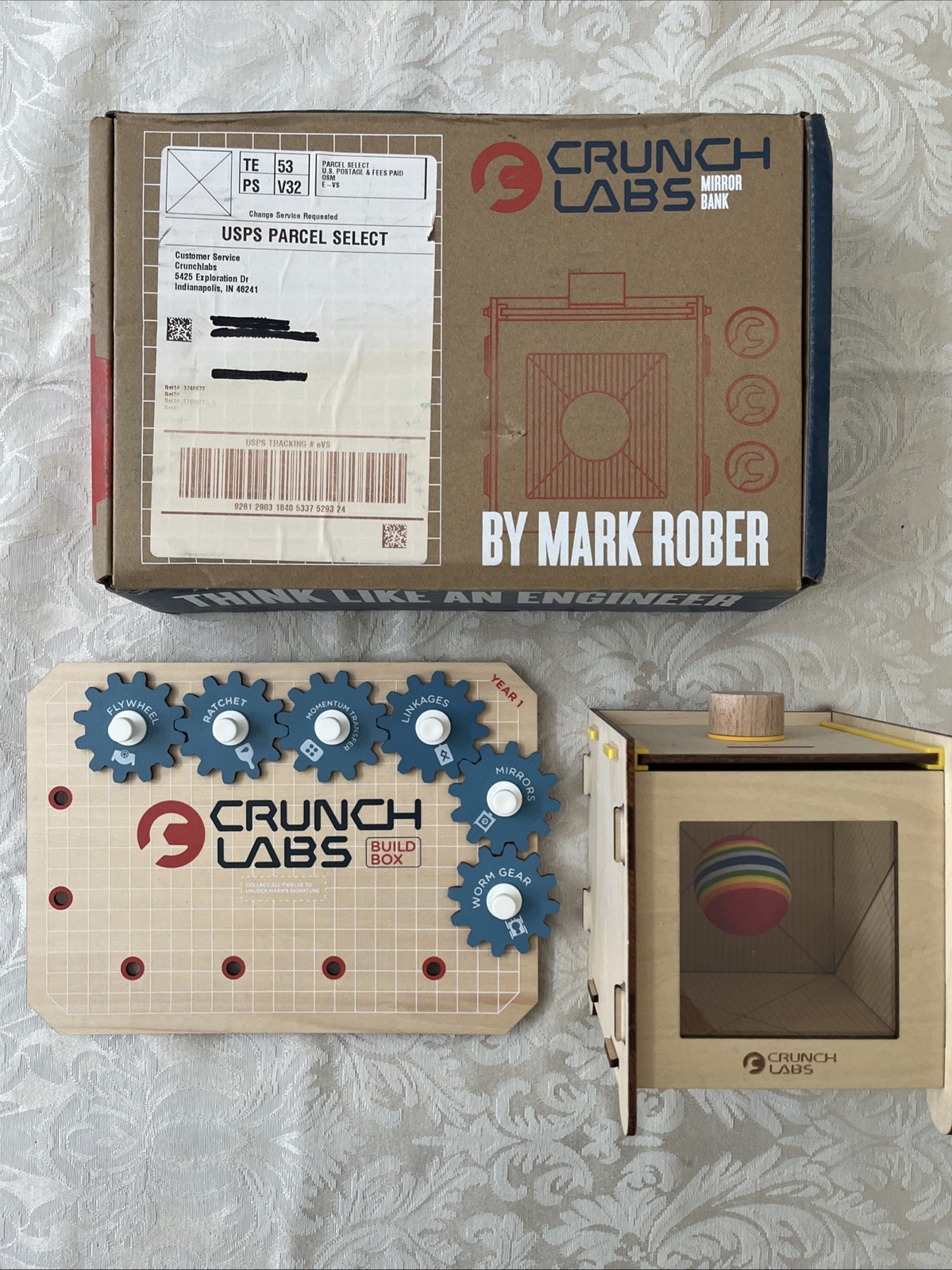 Crunch Labs Mirror Bank Build Box By Mark Rober