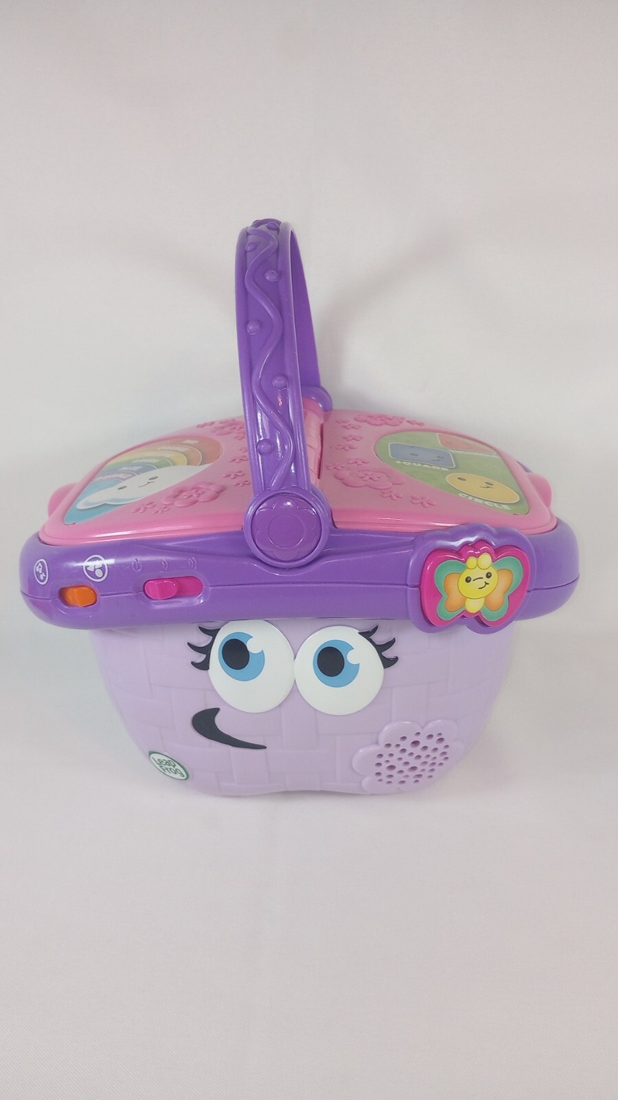 Leapfrog Purple Shapes & Sharing Picnic Baskets Learning Toddlers Toy 14Pcs
