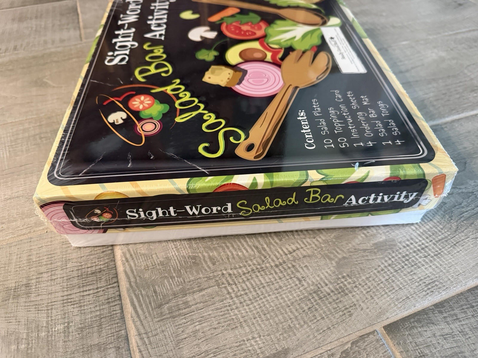 Sight Word Salad Bar Activity New Sealed Educational Homeschool