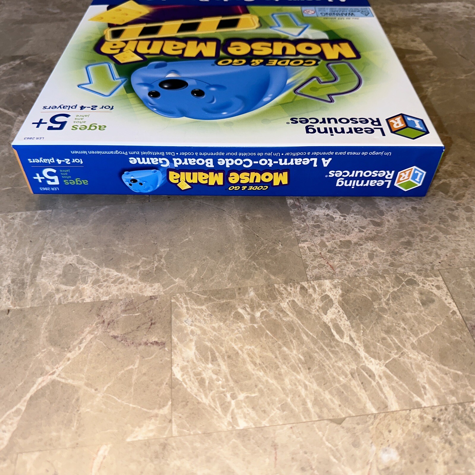 New – Learning Resources Code & Go Mouse Mania Board Game – Ages 5+