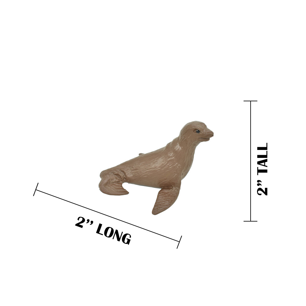 Seal, Fur Galapagos Islands Plastic Replica 2-inch – F1530 B150