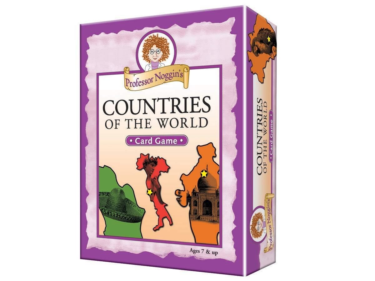 NEW Outset Media Prof Noggin Countries of the World Card Game, Factory-Sealed