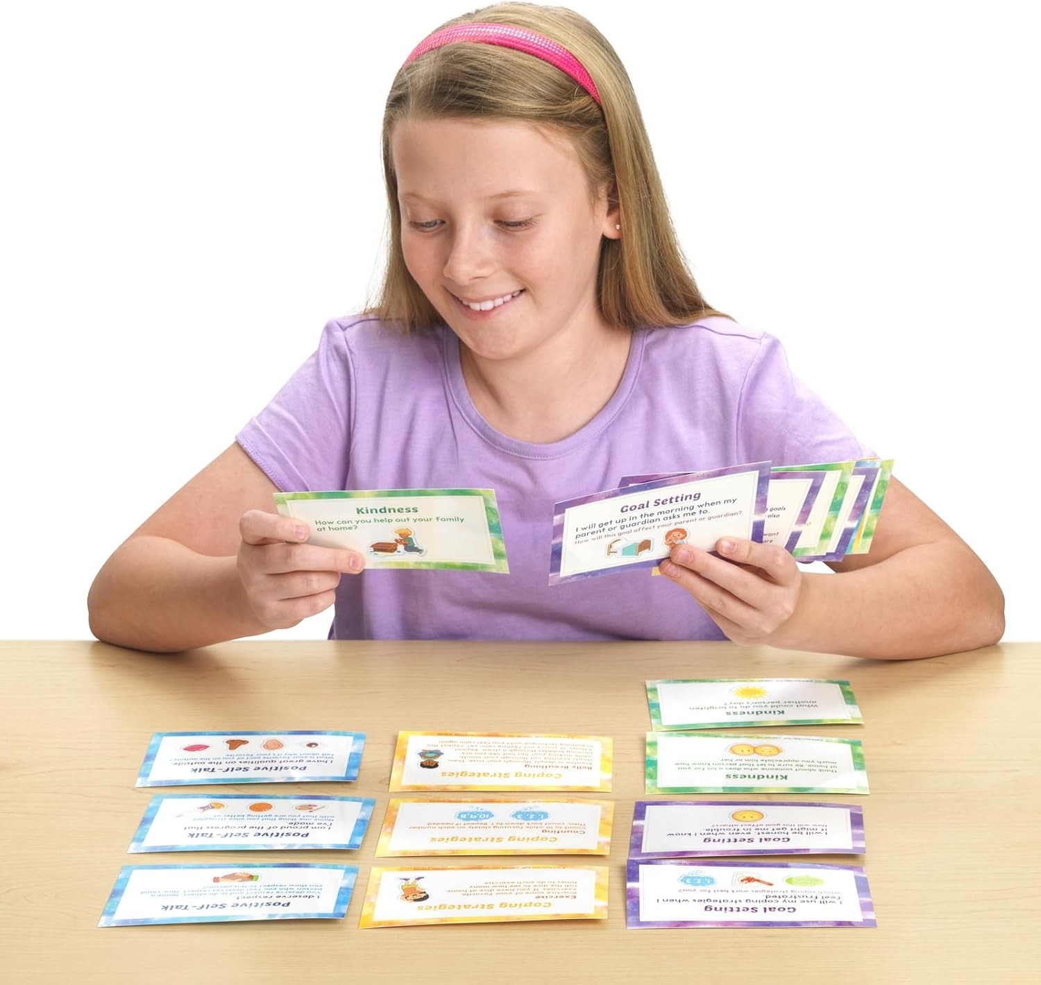Color Coded Conversation Flash Cards For Kids Social Emotional Learning Tool