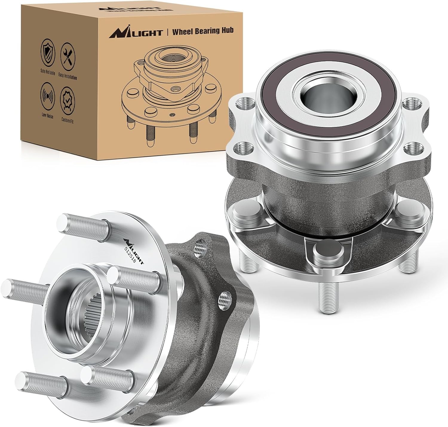 Rear Wheel Bearing Hub Assembly for Subaru Forester Impreza Crosstrek