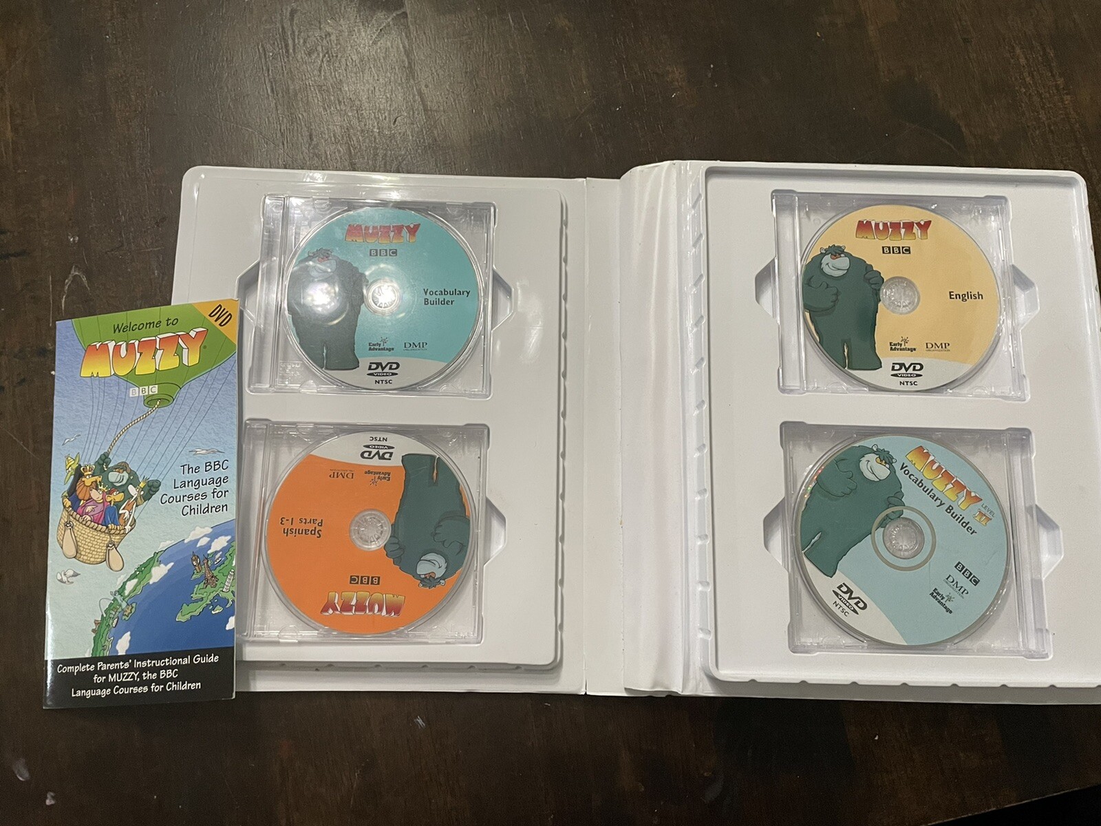 Muzzy BBC Language Course For Children Level 1 Spanish DVD & CD Set