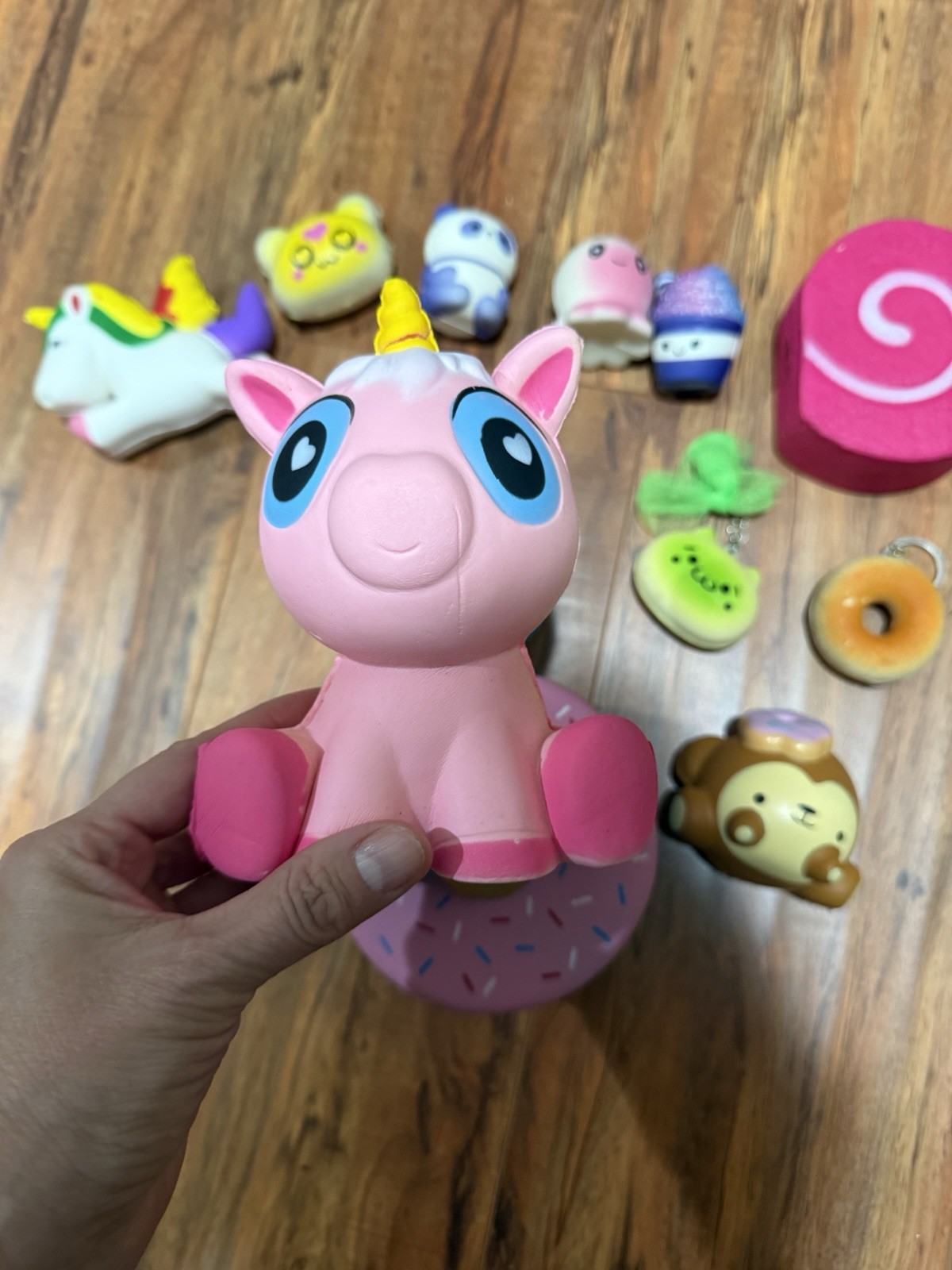 Lot of 12 toys Cake Unicorn Panda