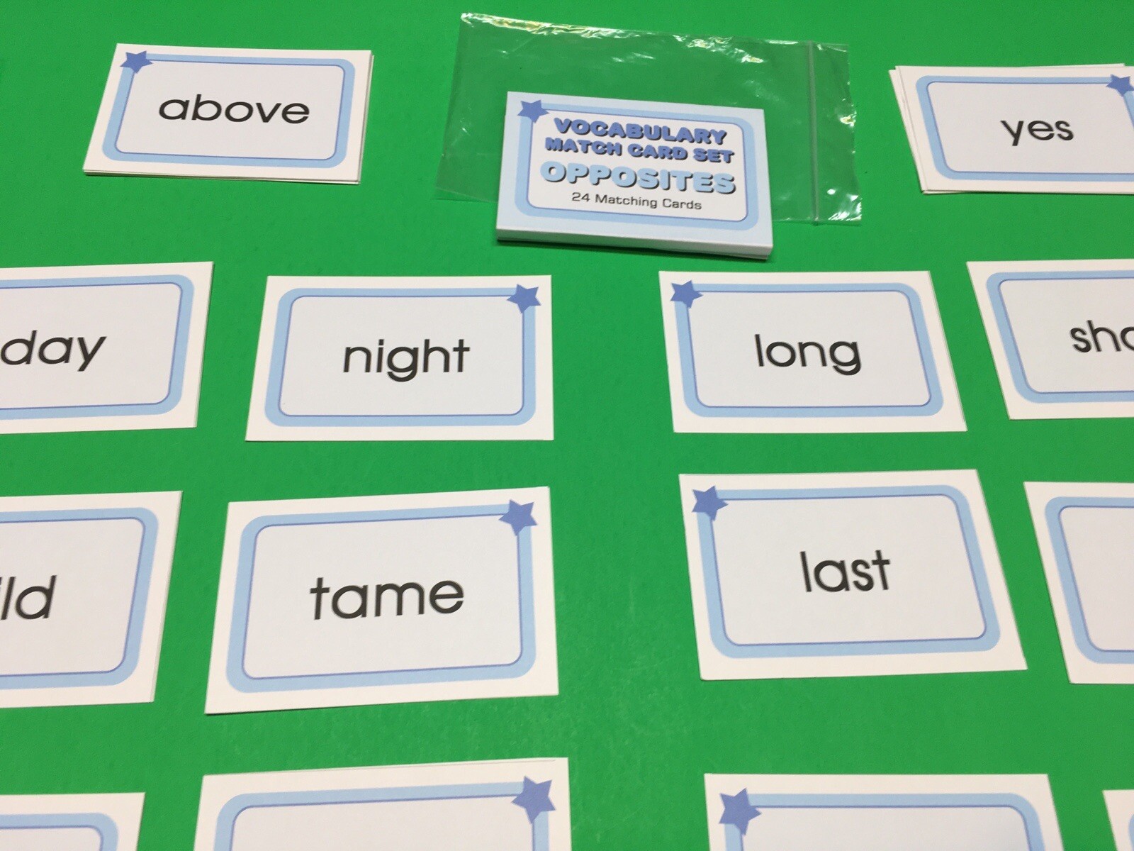 Opposites – Learning Flash Cards For Kids – Educational
