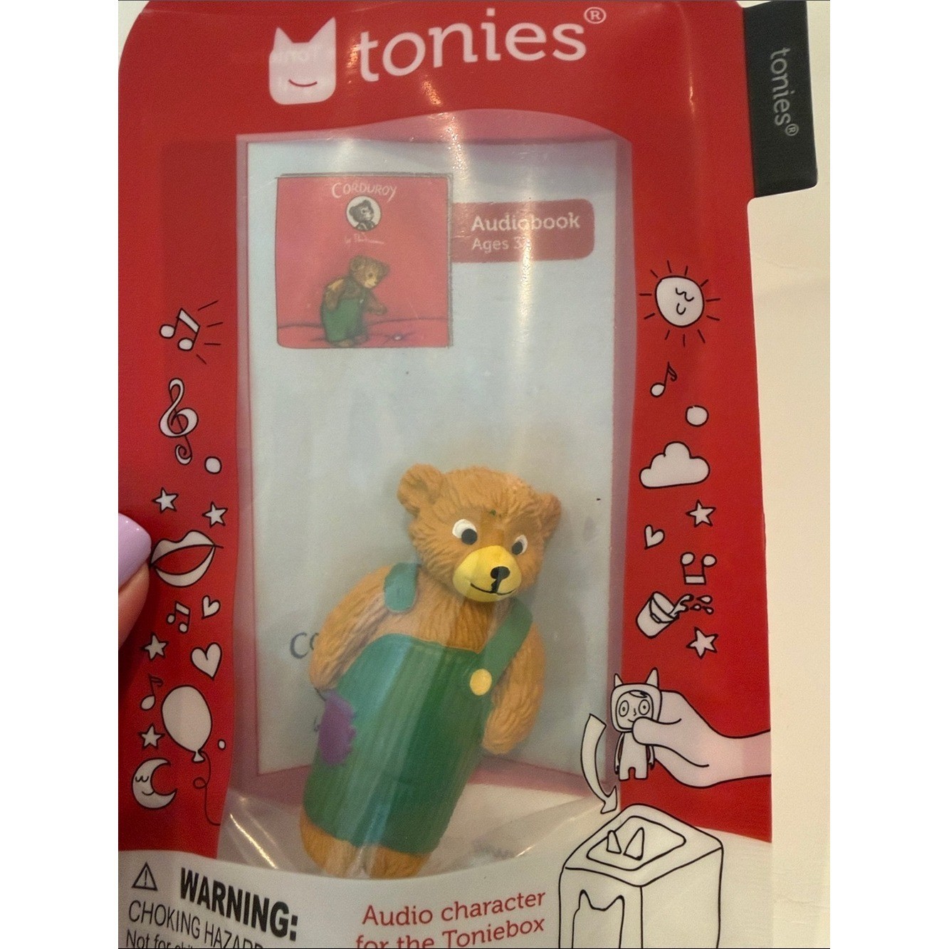 NWT Tonies Corduroy has Bear Audio Character