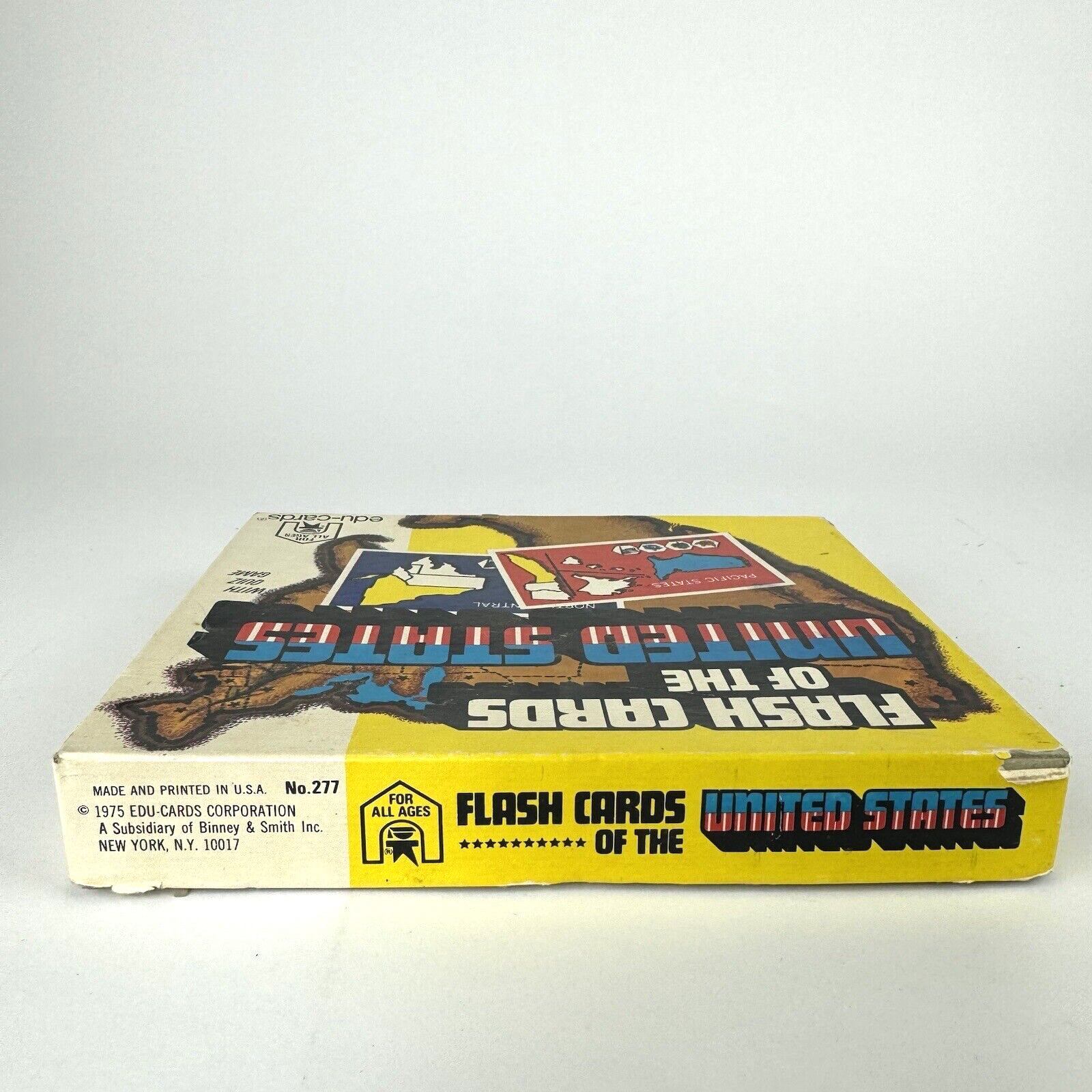Educational Flash Cards Of The United States Vintage 1975 Box Set – by Edu Cards