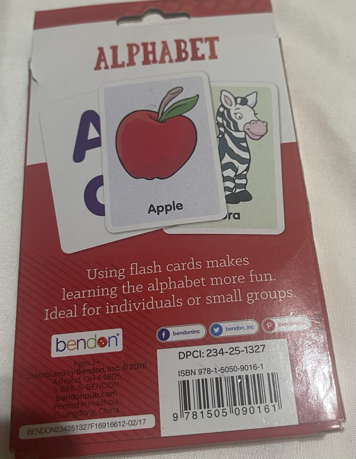 a set of Alphabet Flash Cards for early learning.