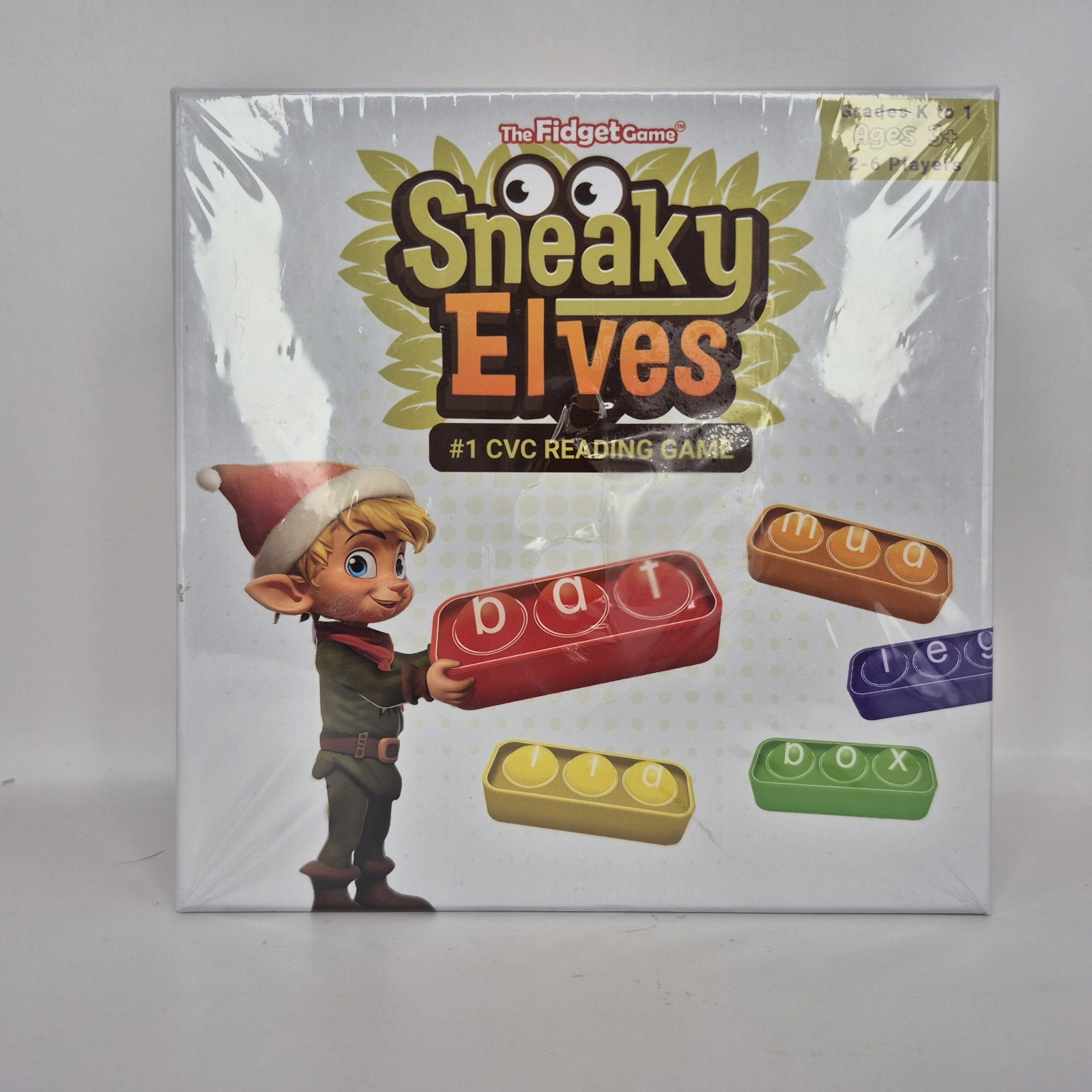 Sneaky Elves, CVC Sight Words Game, Pop Sensory Toy to Learn and Spell, Educa…