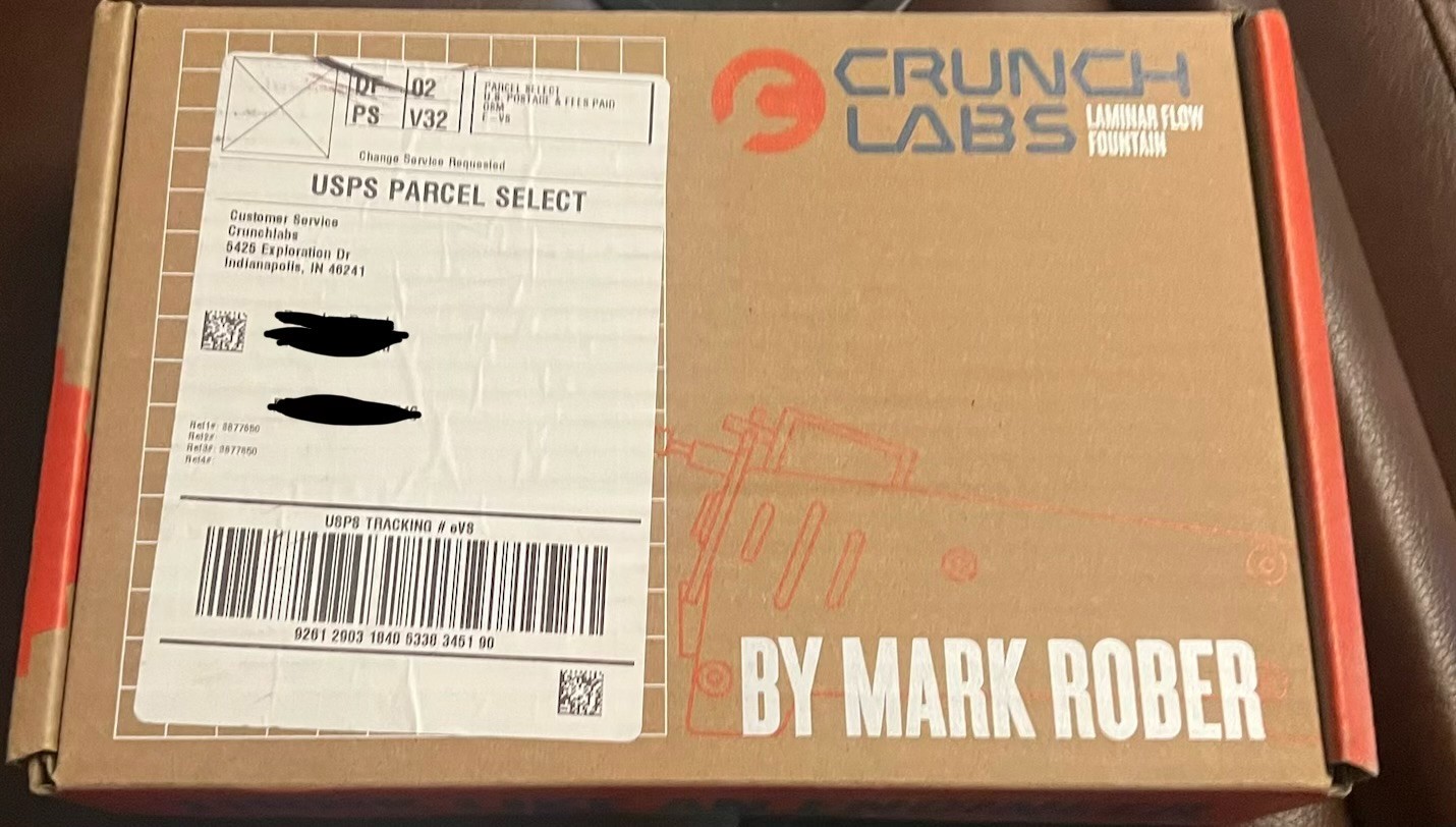 Crunch Labs By Mark Rober S.T.E.M. Build Box – Laminar Flow Fountain, SEALED
