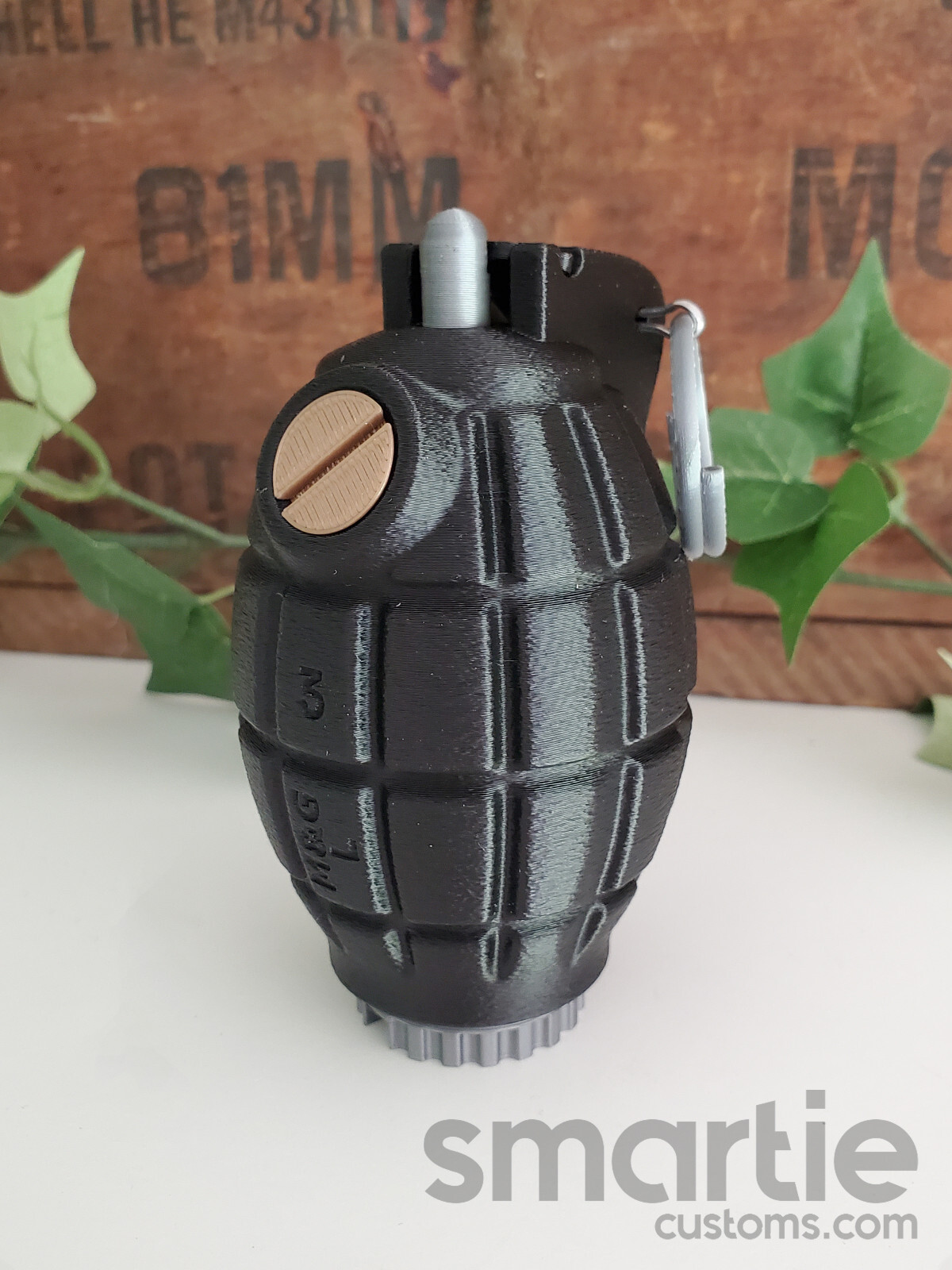 DUMMY No 36 Mk II “Mills Bomb” WW2 Era Frag Grenade – Fake Prop Display Replica