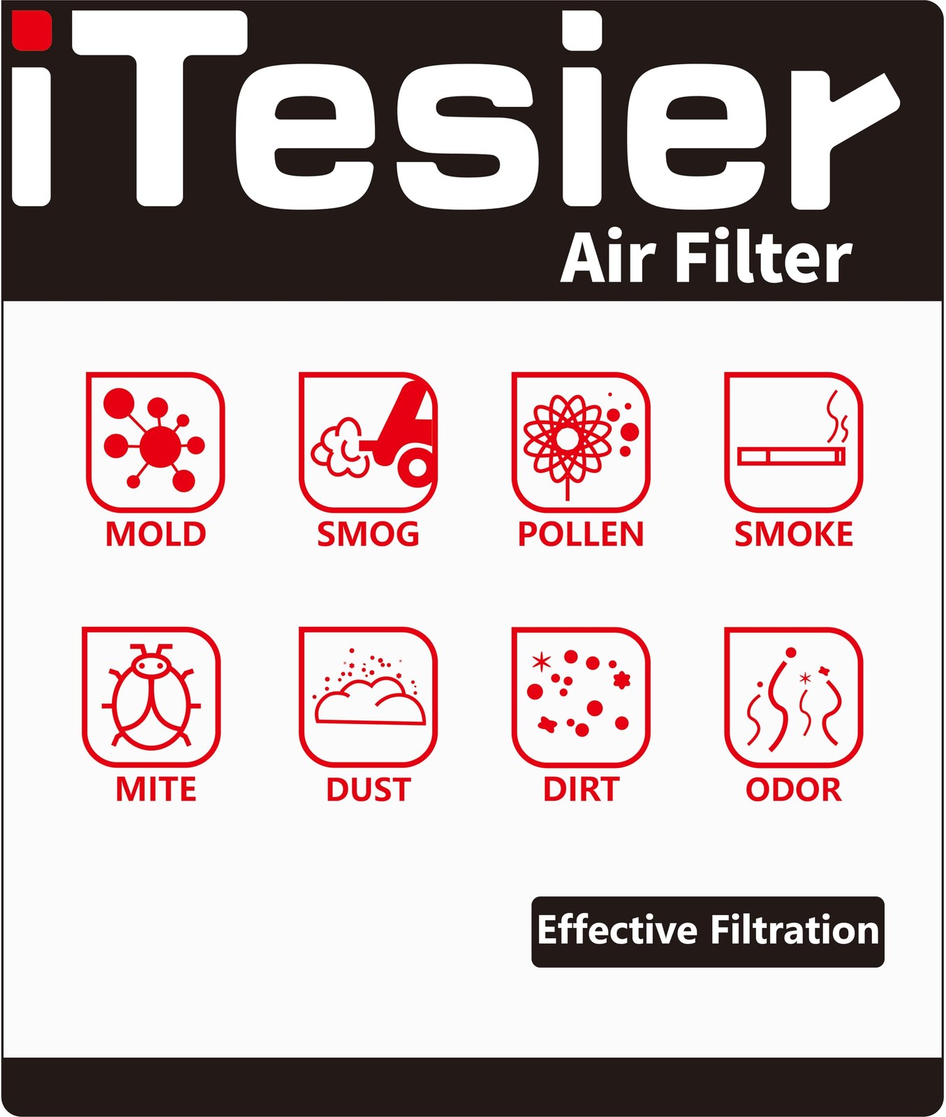 ITESIER Cabin Engine Air Filter Kit for 2020-2025 Corolla (NOT FOR HYBRID),…