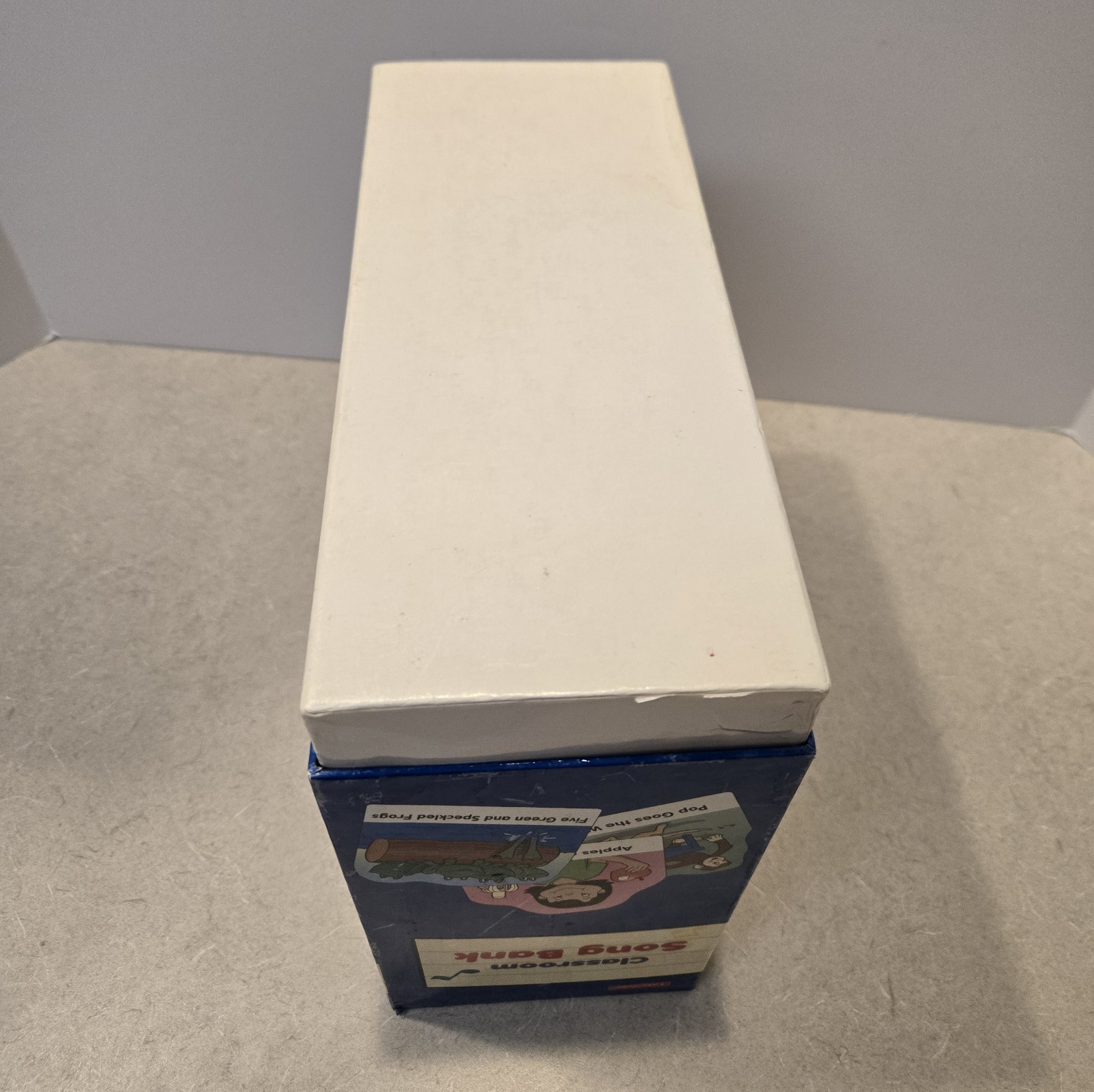 Lakeshore Classroom Song Bank RR633 40 Song Cards Wooden Stand
