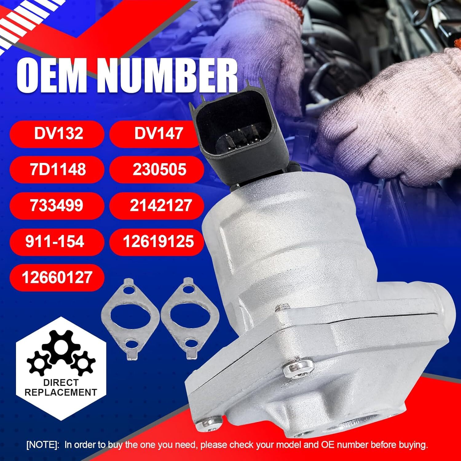 SMMS Secondary Air Injection Check Valve Compatible with Buick Allure LaCrosse