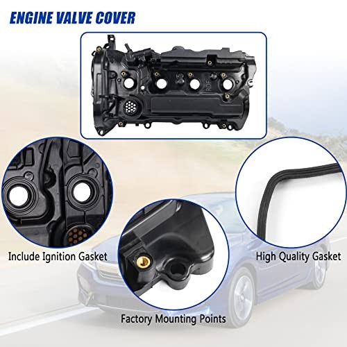 Engine Valve Cover with Gasket Replacement for Honda CR-V 2015 2016 2017 2018