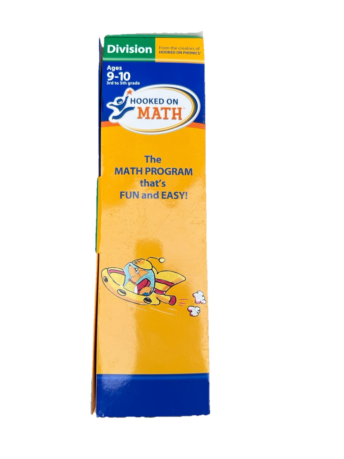 Hooked on Math Ages 9-10 Division 3rd-5th Grade CD Flashcards Workbooks 2005 New