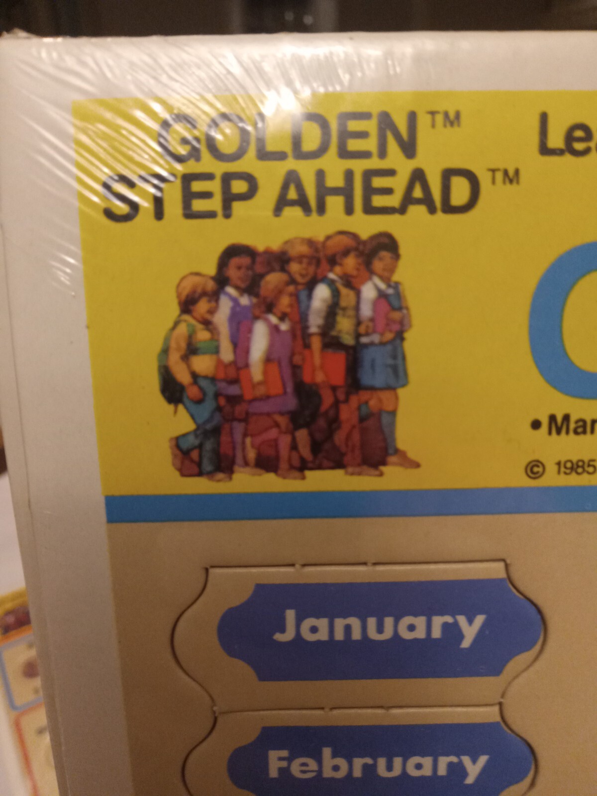 Vintage Golden Step Learning Puzzles 1985 (New Sealed )