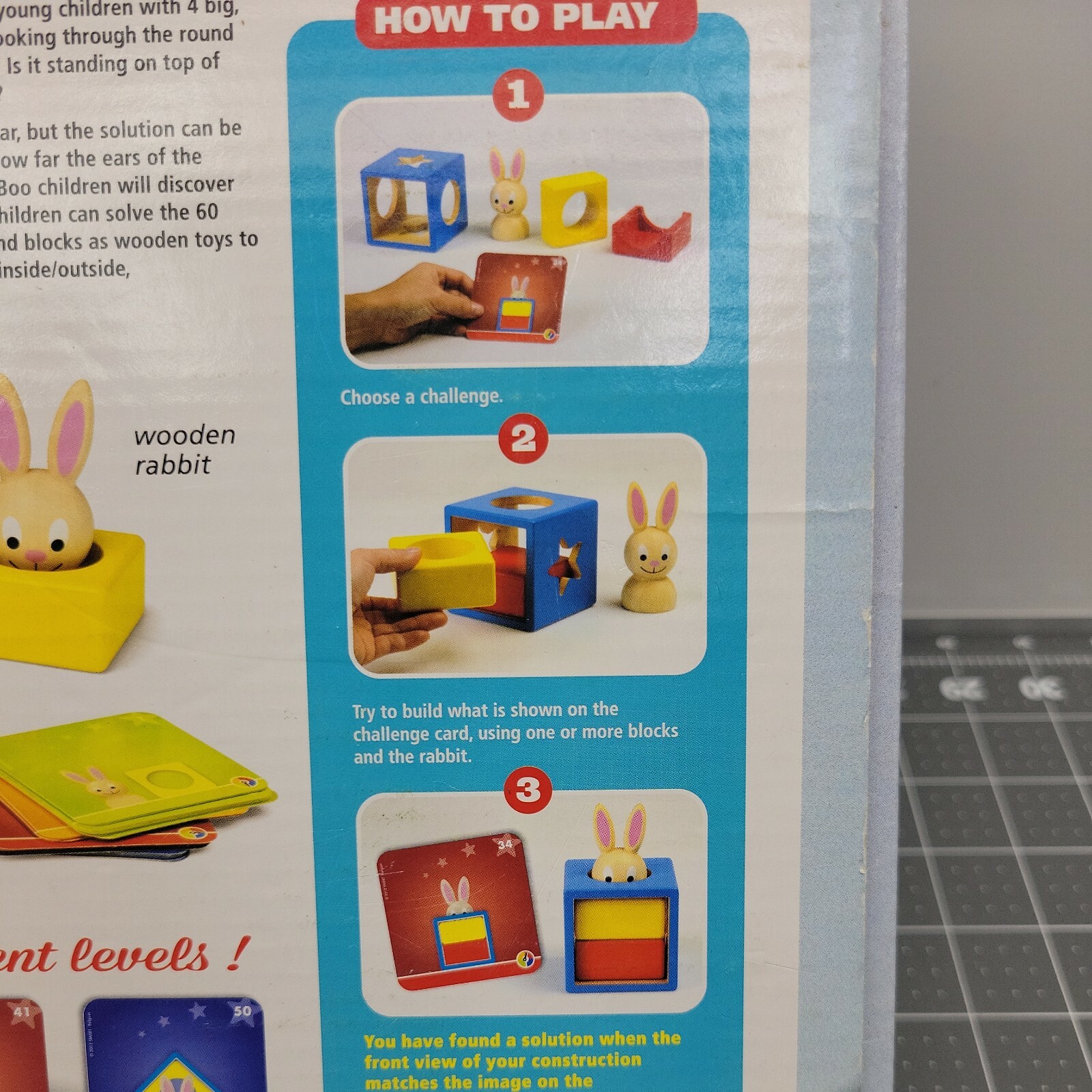 Bunny Peek A Boo Game – A Multi Level Logic Game For Ages 2+, Educational!￼ NEW