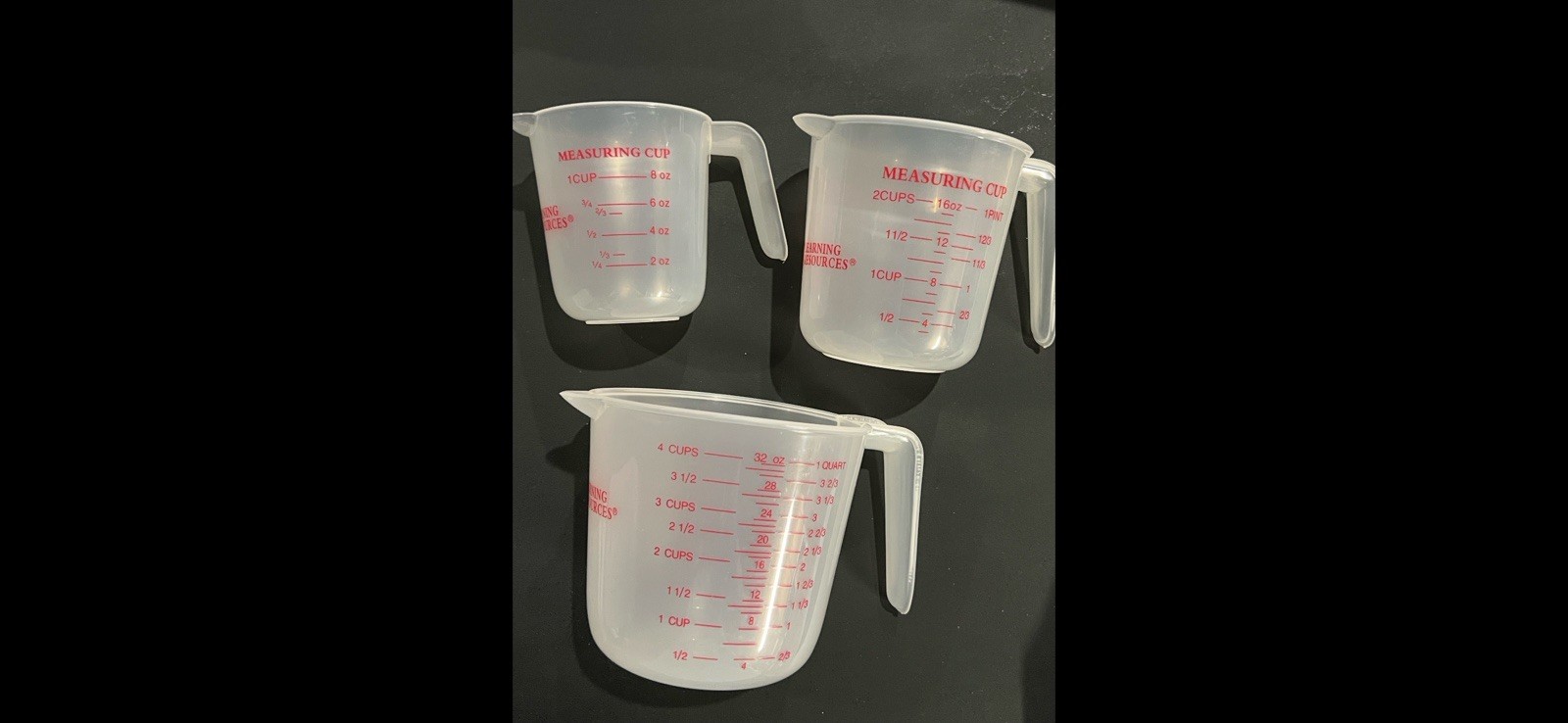 Liquid Measuring Set for Educational Learning Resources 24 Total Pieces W/ Guide