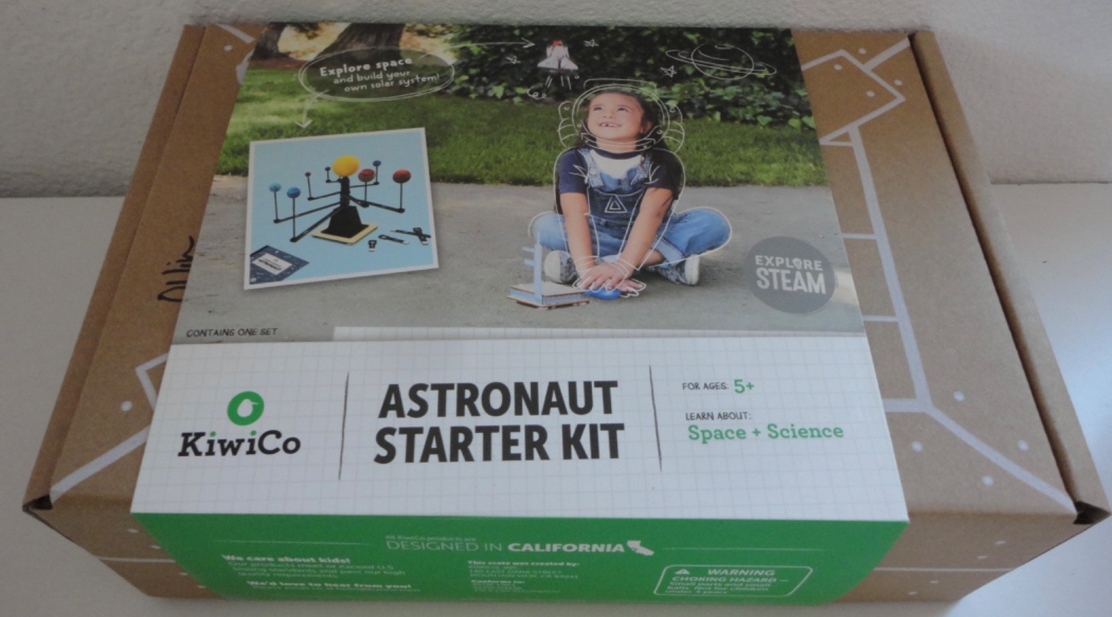KiwiCo Kiwi Crate ASTRONAUT STARTER KIT STEM Build Box New in Box