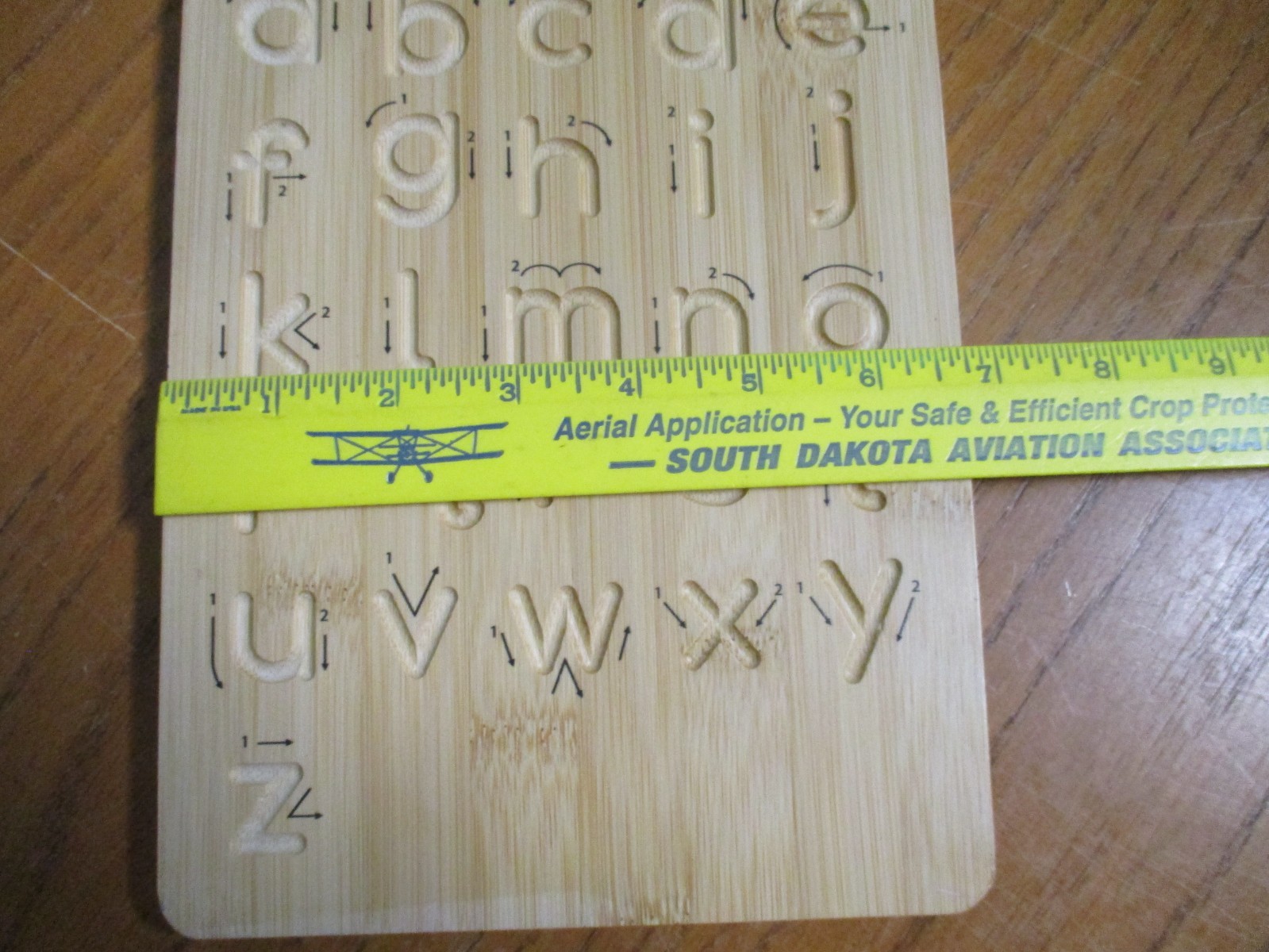 asweets Wooden Trace Letters Board – Lower and Capital Letters