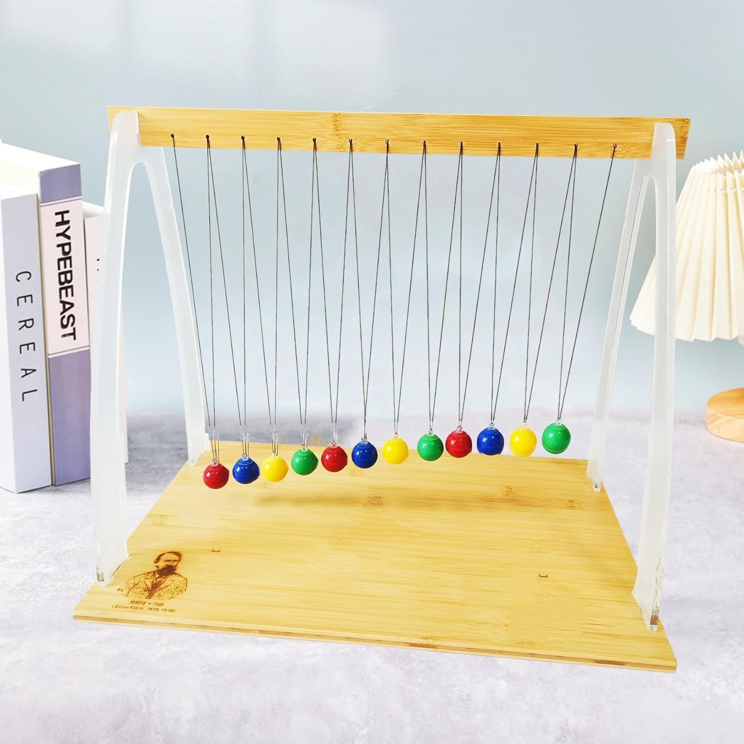 Newtons Cradle Pendulum Balls Cool Science Gadgets Kinetic Physics Toys Desktop