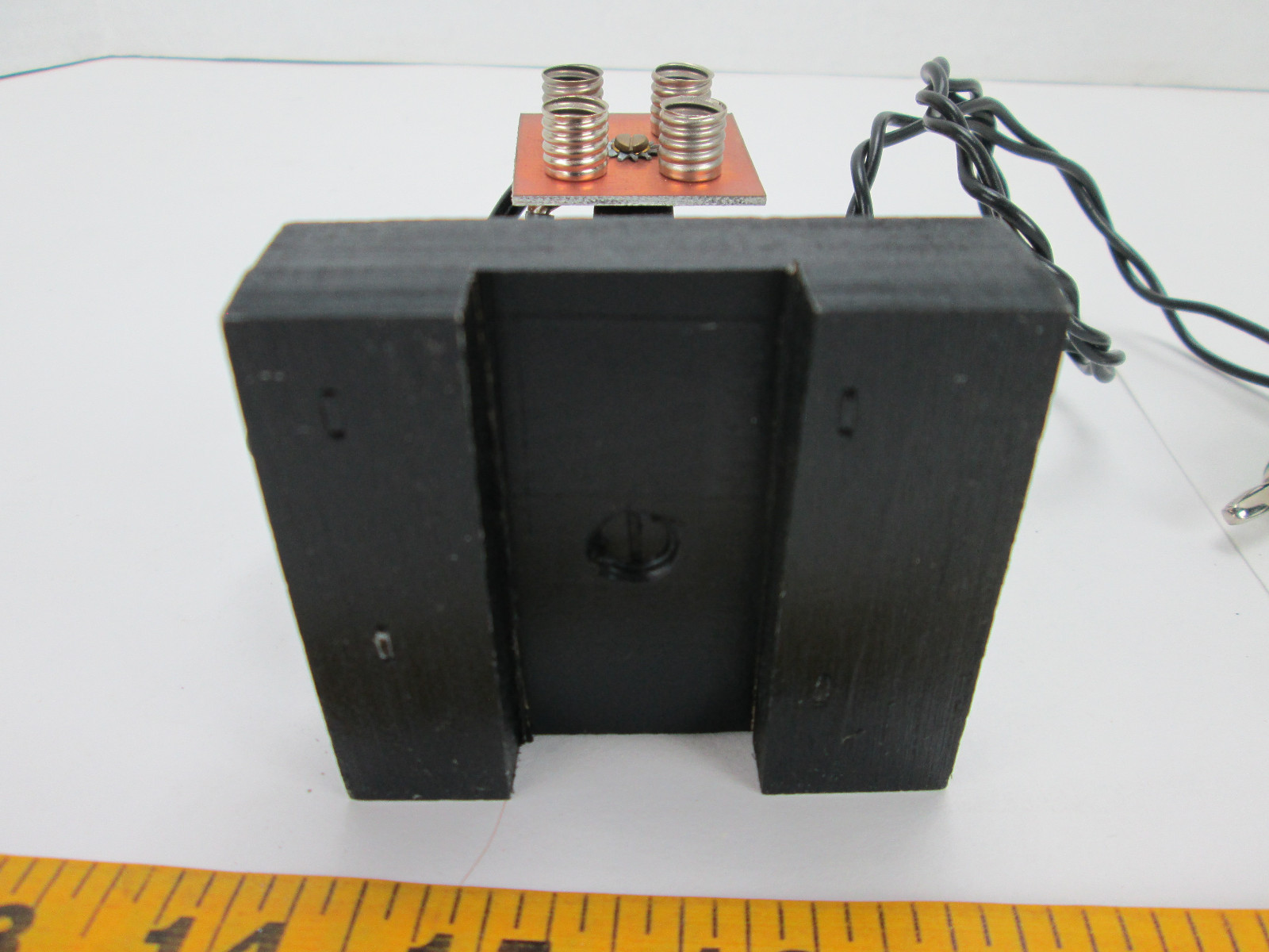 Four Lamp Signal Light Test Electric Science Fair Experiments Lab School T