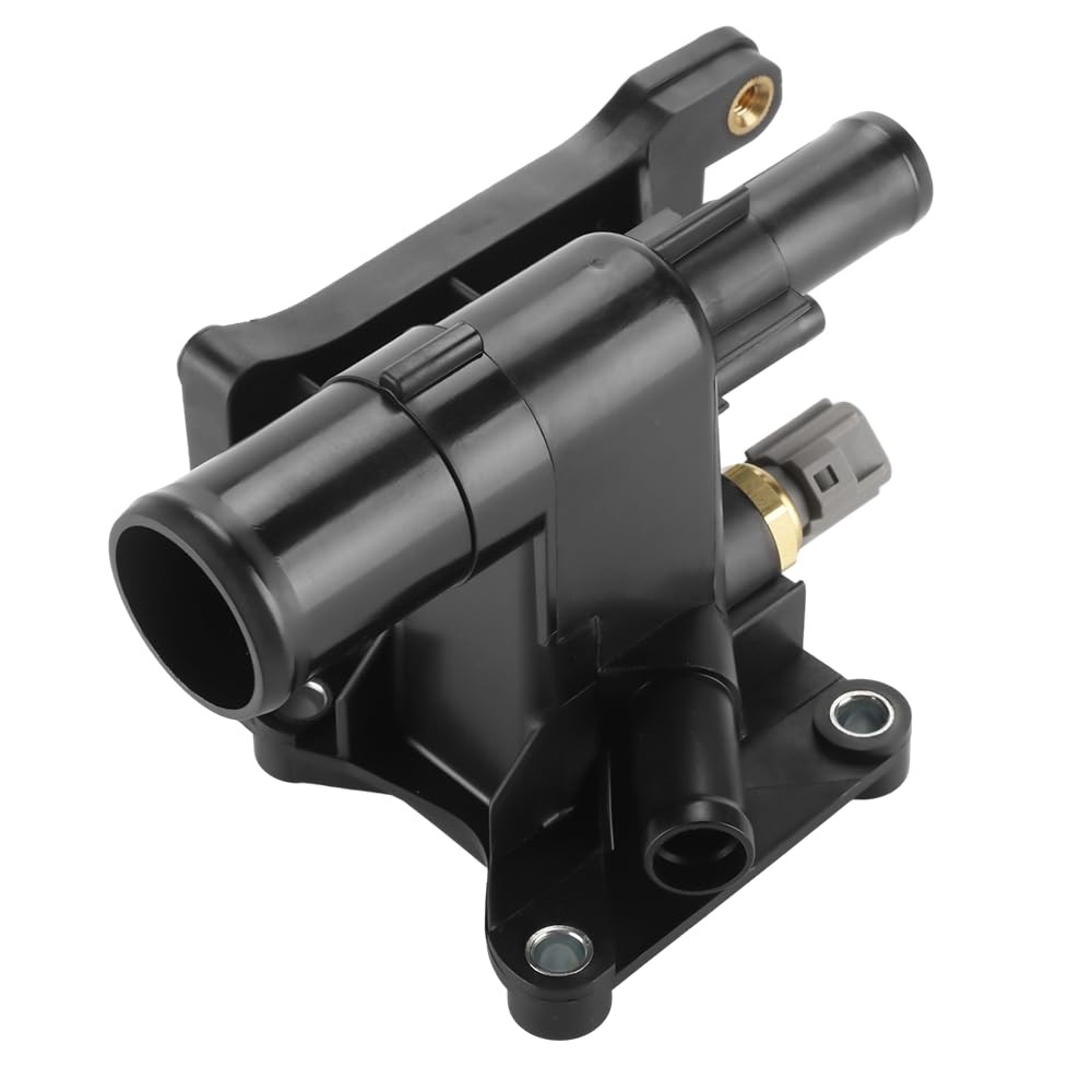 Engine Coolant Thermostat Housing Assembly – Compatible for Mazda 3 S, i…