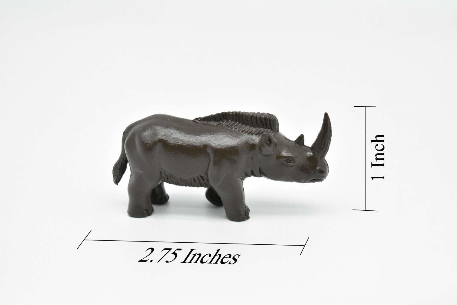 Rhino, Rhinoceros, Giant Ancient Rhino, Very Nice Plastic Reproduction 2 3/4″